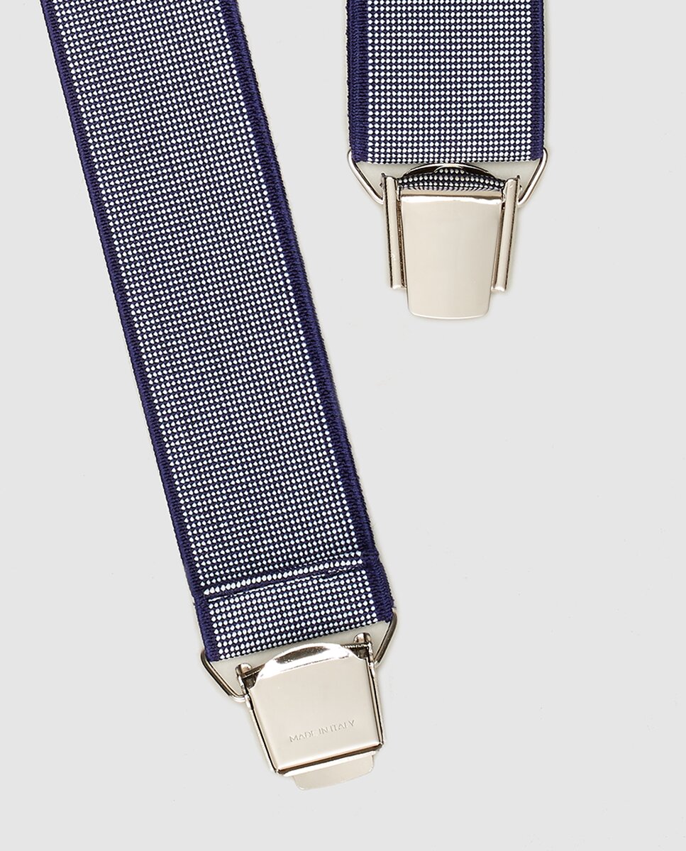Suspensórios azul-marinho. Produto fabricado em Espanha Azul-marinho-2