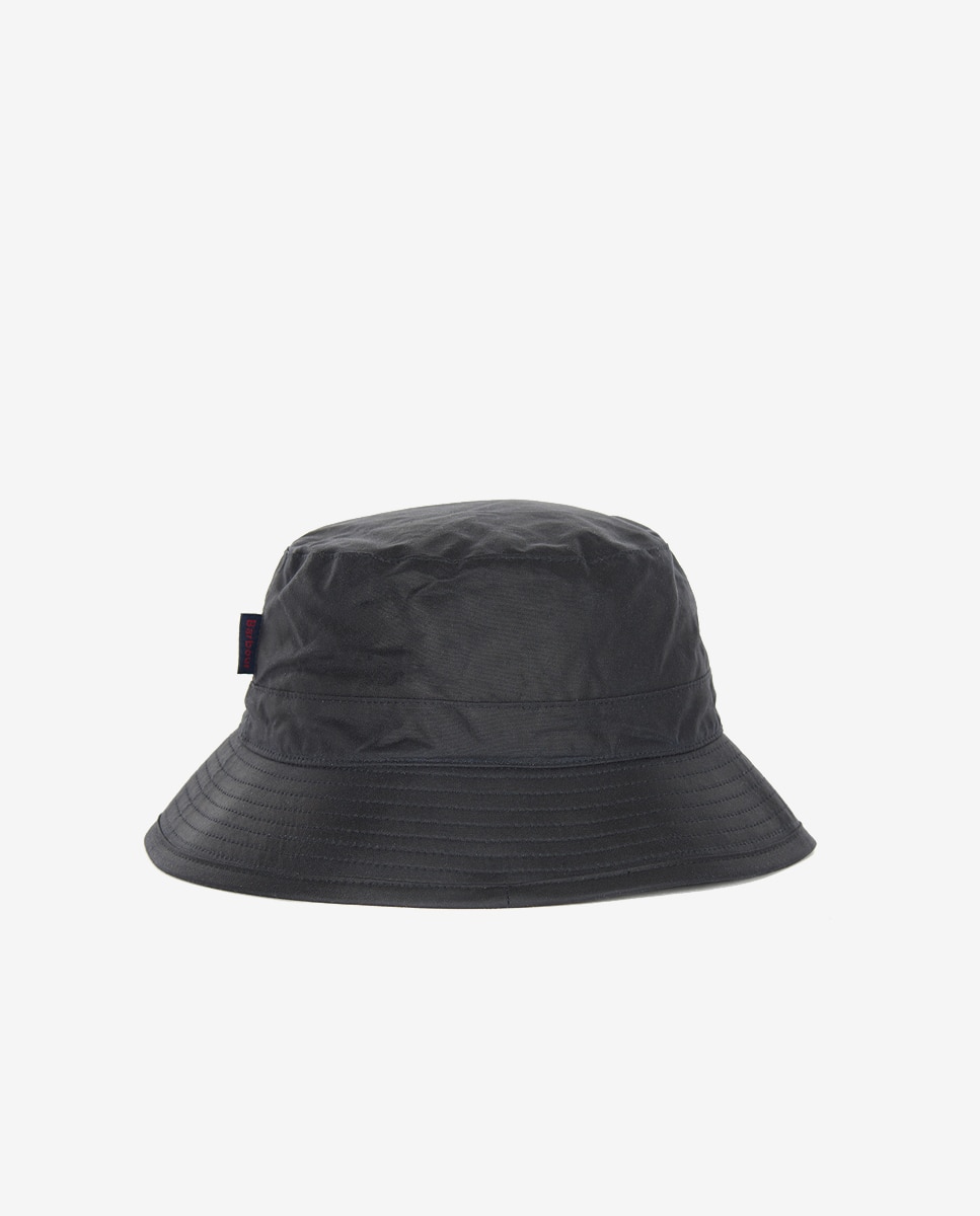 Gorro pescador de hombre de algodón con forro de tartán - Barbour - Azul Azul-7