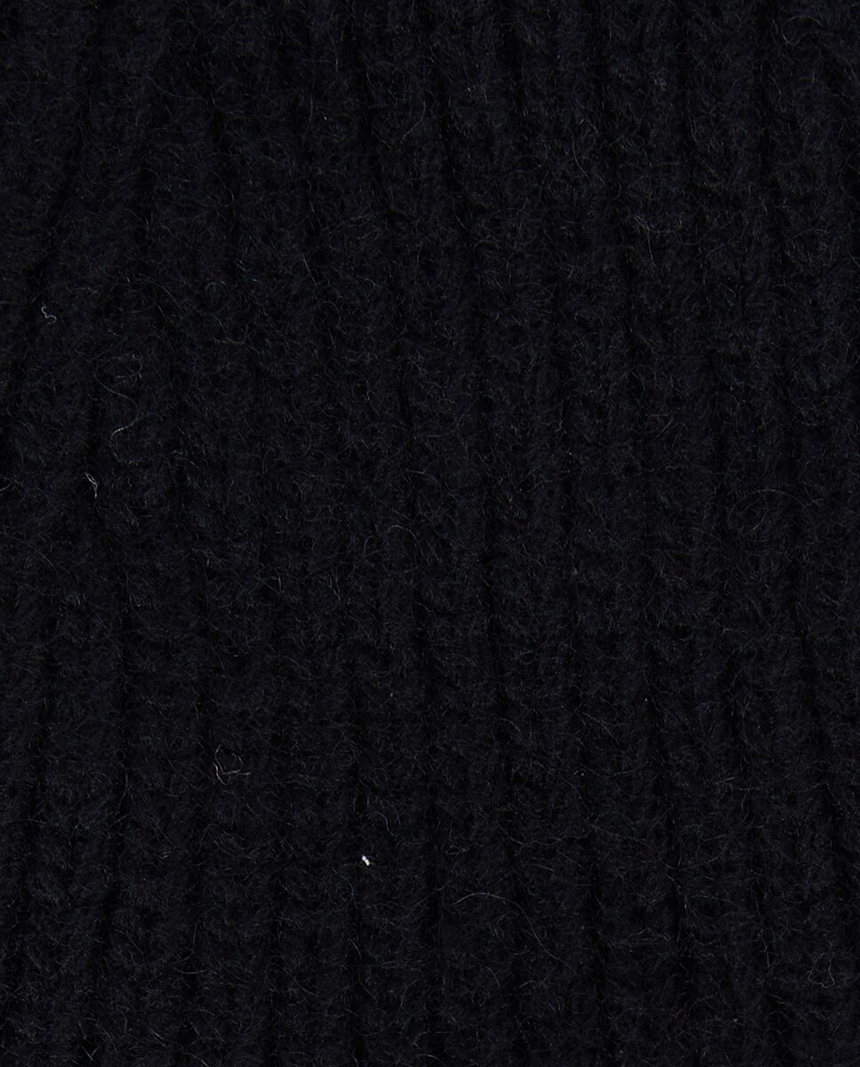 Gorro de hombre de lana con dobladillo acanalado - Barbour - Negro Negro-4