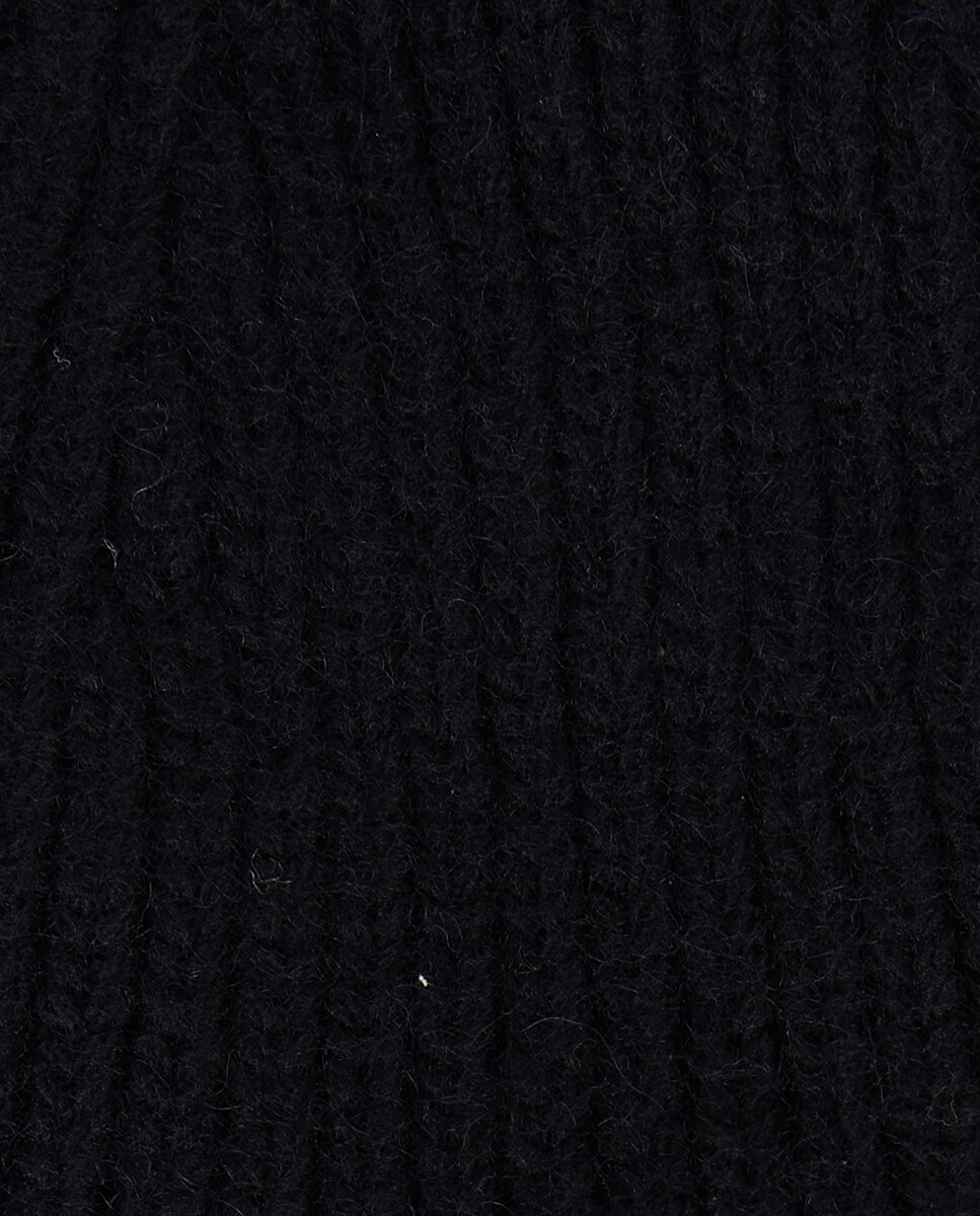 Gorro de hombre de lana con dobladillo acanalado - Barbour - Negro Negro-9