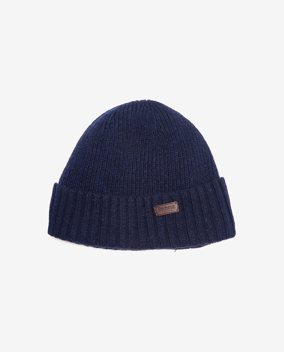 Imagen 0 de Gorro de punto con forro polar. Azul