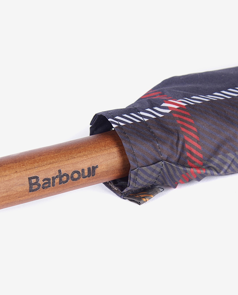 Paraguas grande tartan. - Barbour - Multicolor Multicolor-2