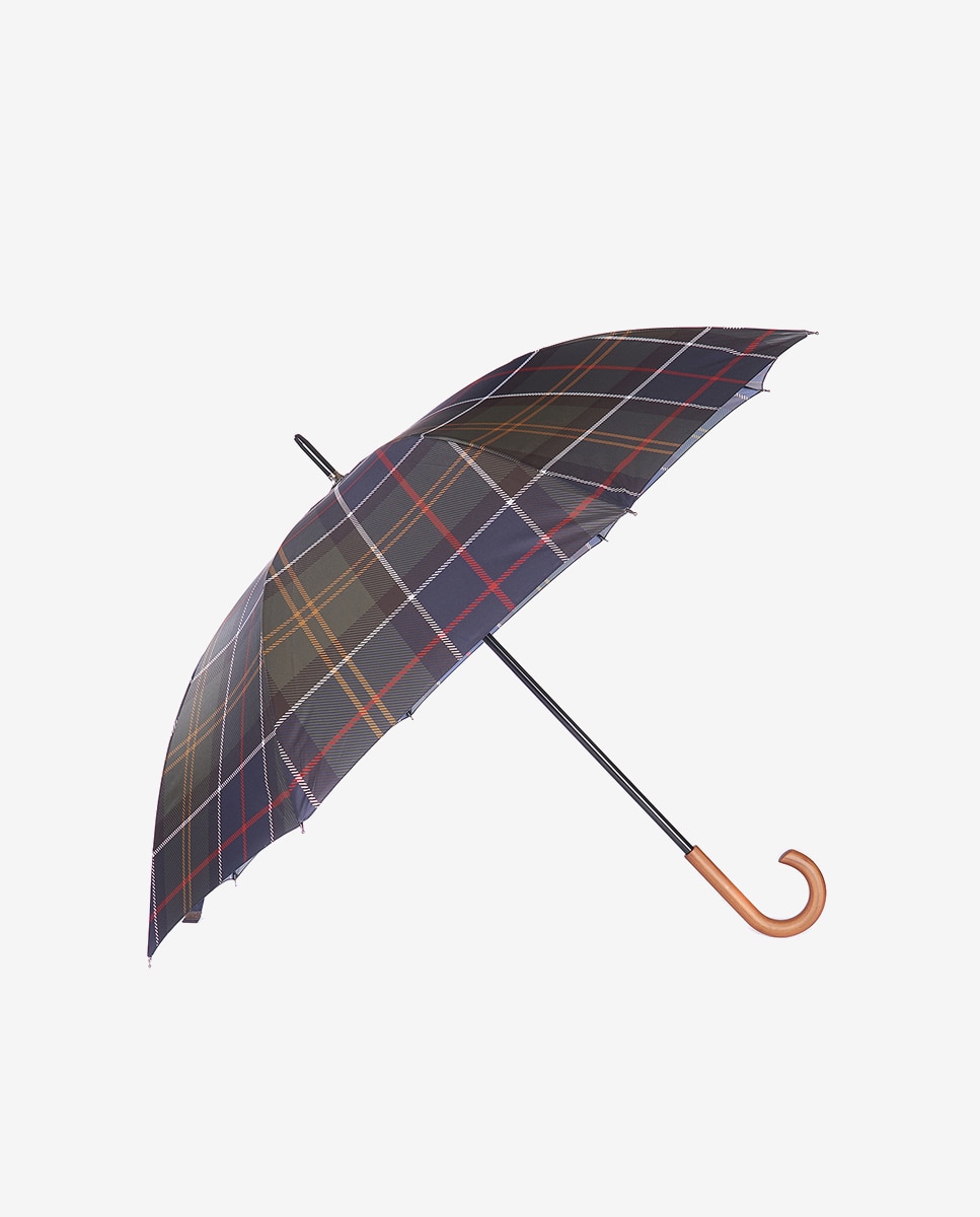 Paraguas grande tartan. - Barbour - Multicolor Multicolor-4