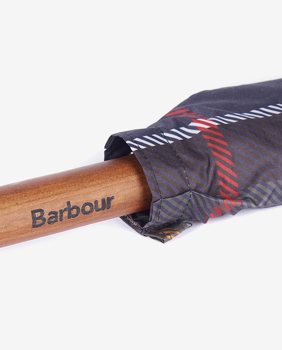 Paraguas grande tartan. - Barbour - Multicolor Multicolor-6