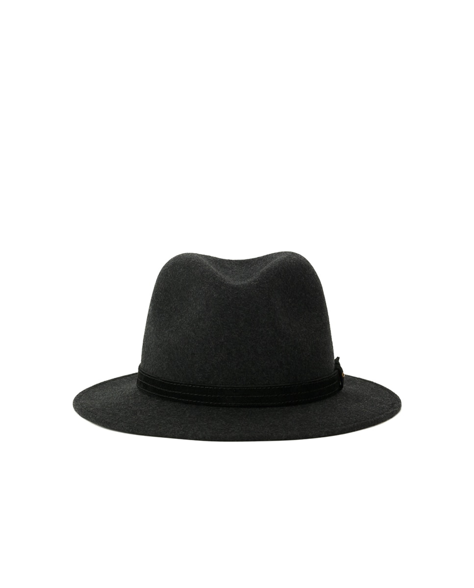 Sombrero lana ala anacha sport para hombre - Fernández y Roche - Gris Gris-1