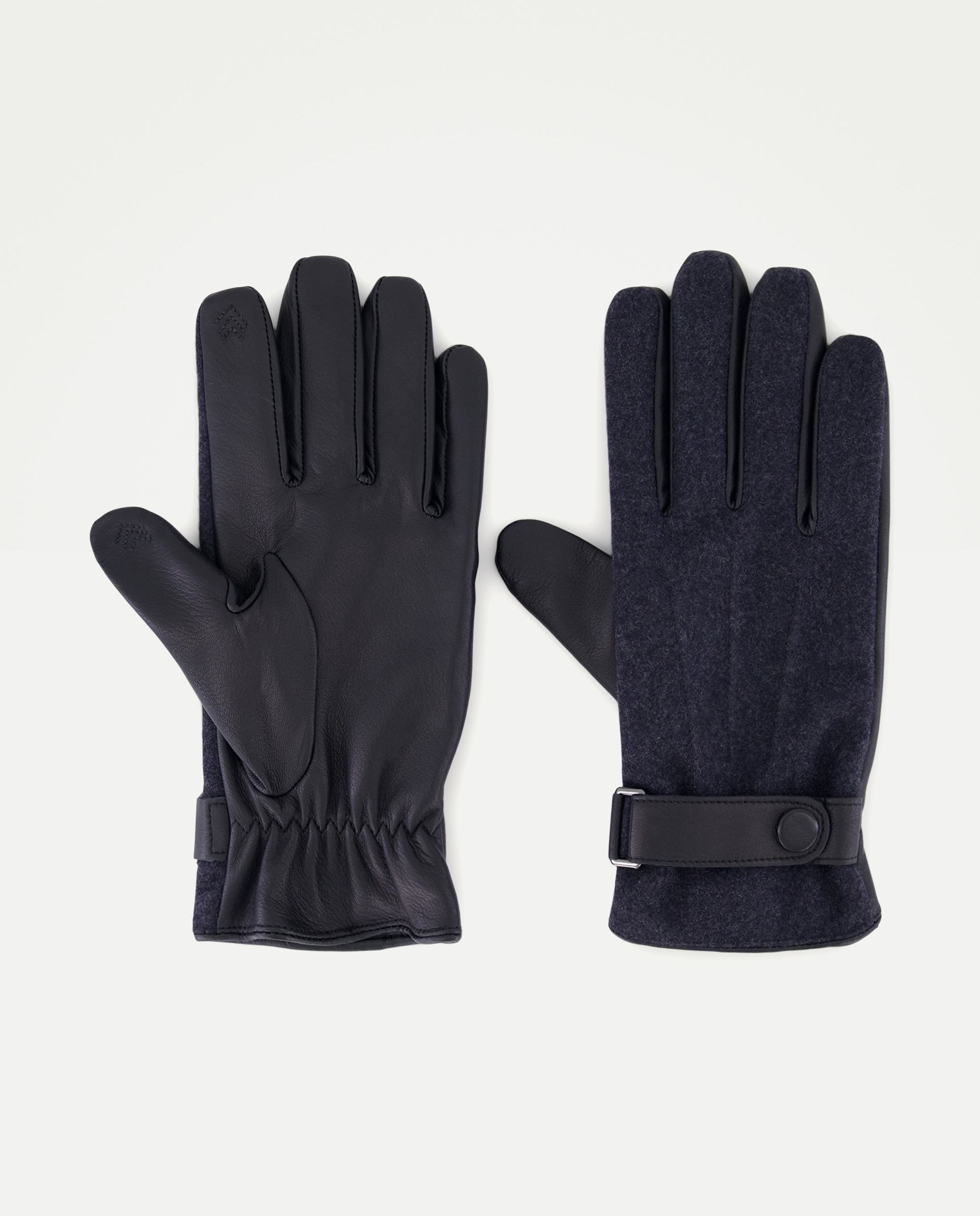 Imagem 0 de Luvas em Pele e Tecido