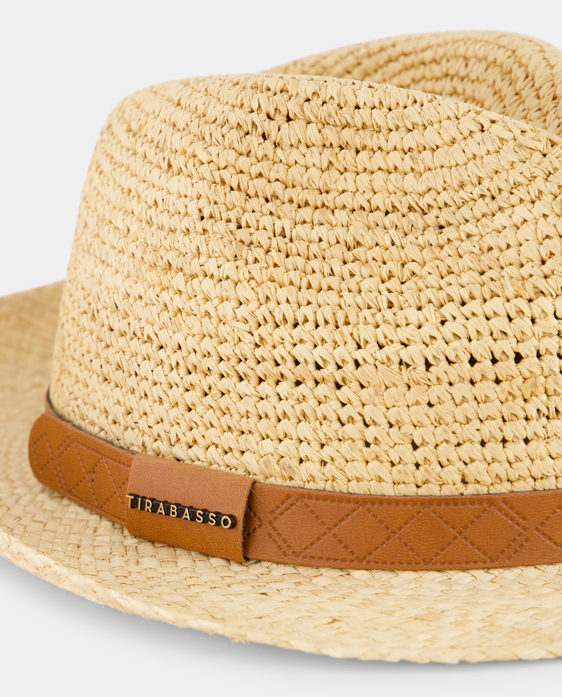 Chapéu de Ráfia Natural-2