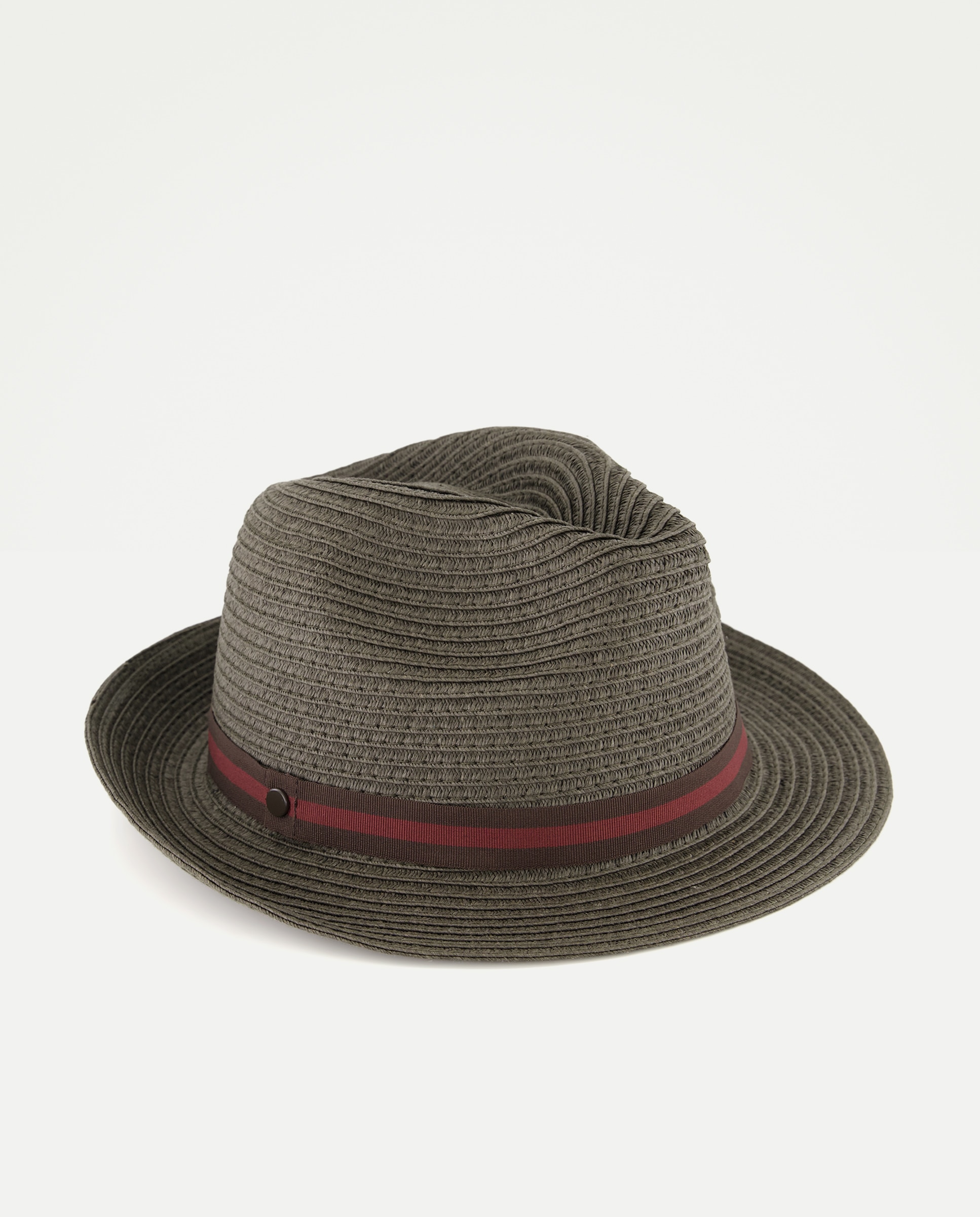 Imagem 0 de Chapéu de Papel Dobrável com Fita Bicolor