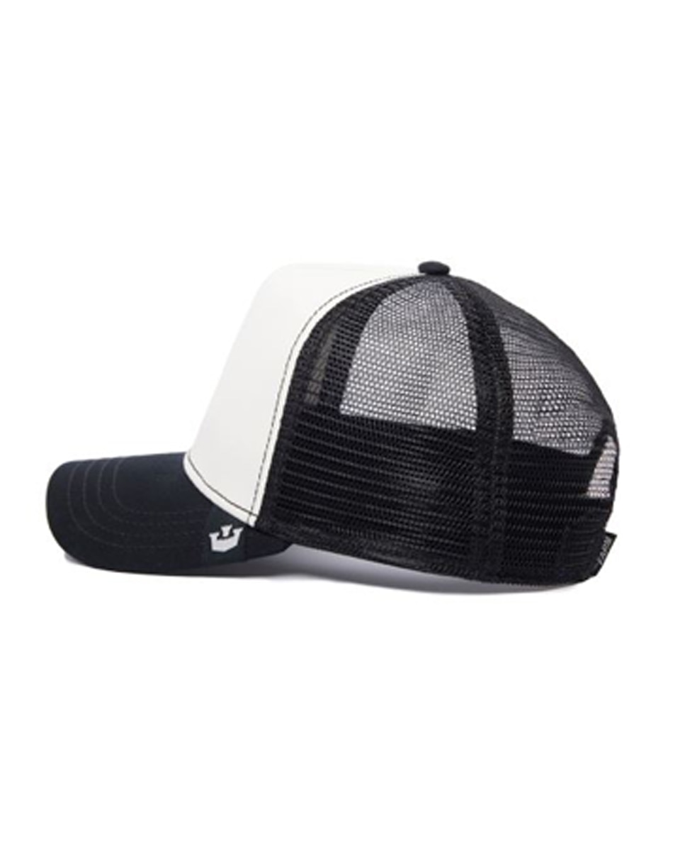 Boné de Basebol com Remendo à Frente Preto-4