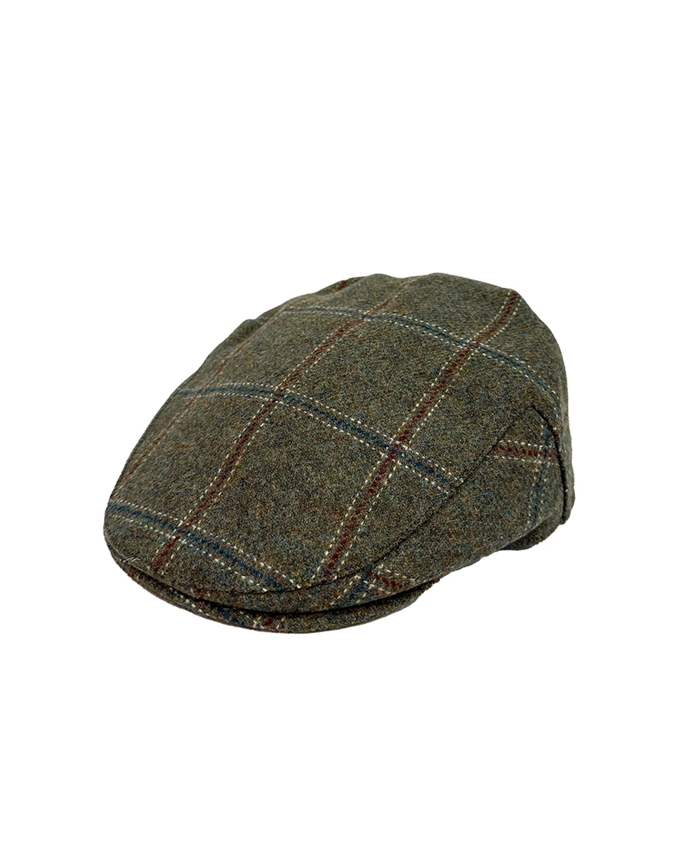 Gorra inglesa clásica de hombre - Failsworth - Verde Verde-1