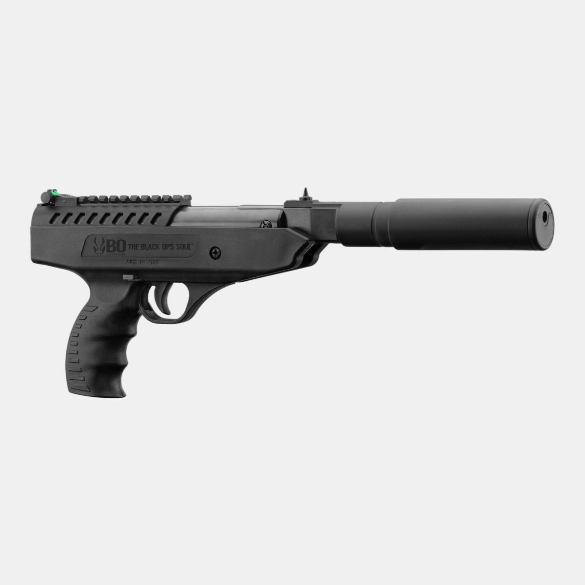 Imagen 0 de Pistola de aire Norica Langley Silencer cal. 4,5 Negro