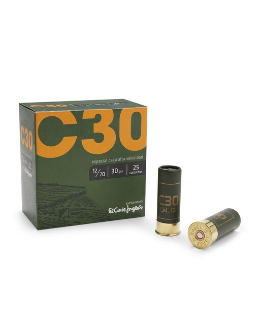 Imagen 0 de Caja de 25 cartuchos de caza en calibre 12 C30 11ª.Cartuchos C