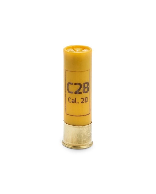 Caja de 25 cartuchos de caza en calibre 20 C28 6ª .Cartuchos C 3