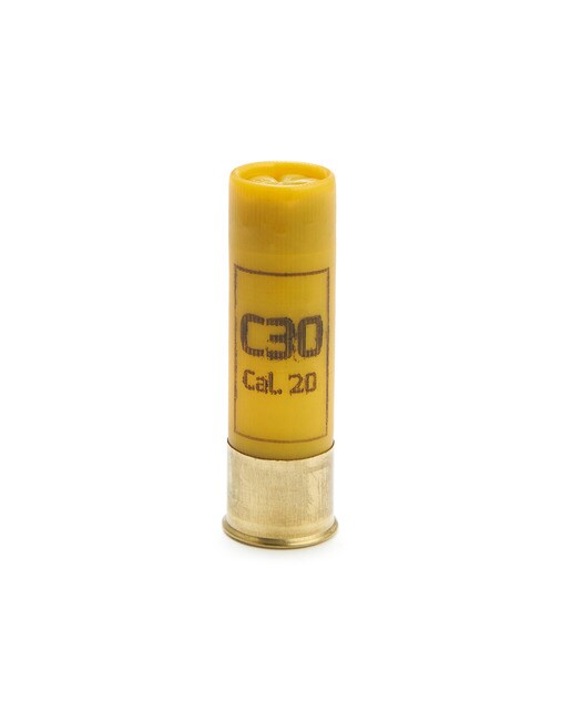 Caja de 25 cartuchos de caza en calibre 20 C30 8ª .Cartuchos C 3
