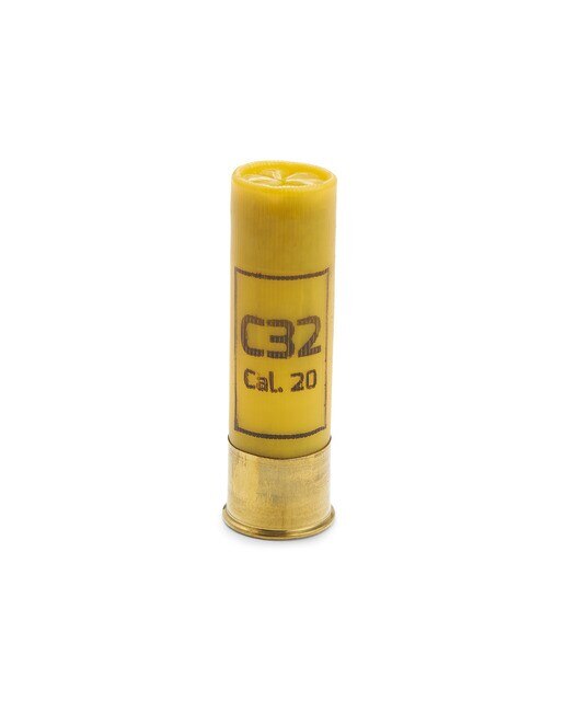 Caja de 25 cartuchos de caza en calibre 20 C32 8ª .Cartuchos C 3