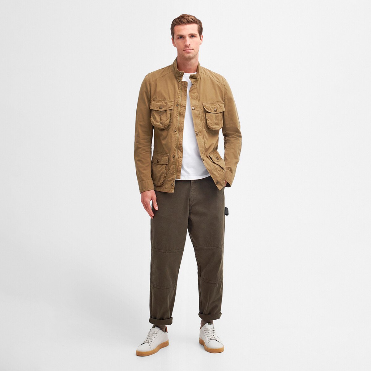 Casaco de Homem Modelo Corbridge Verde-7
