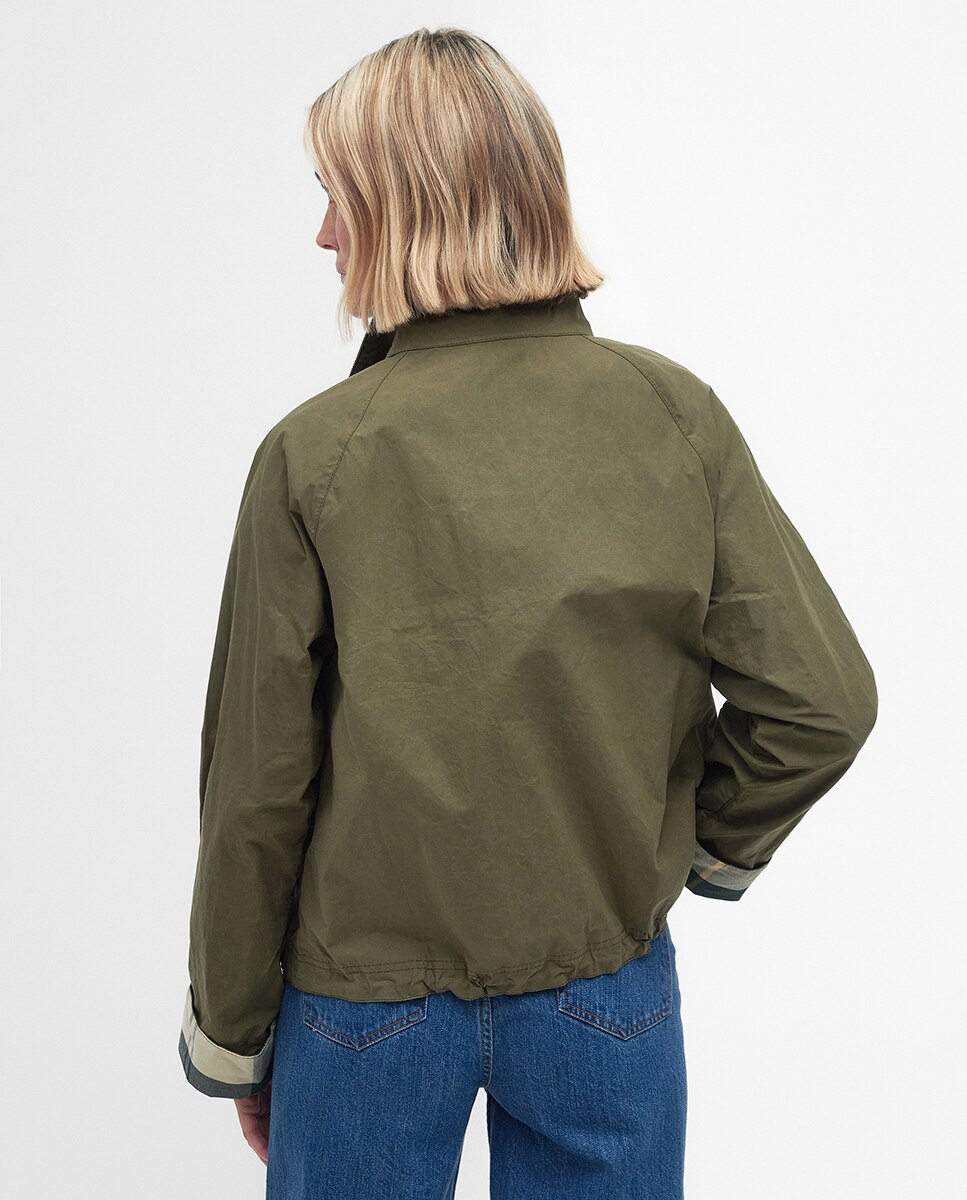 Chaqueta de mujer crowdon de barbour - Verde Verde-2
