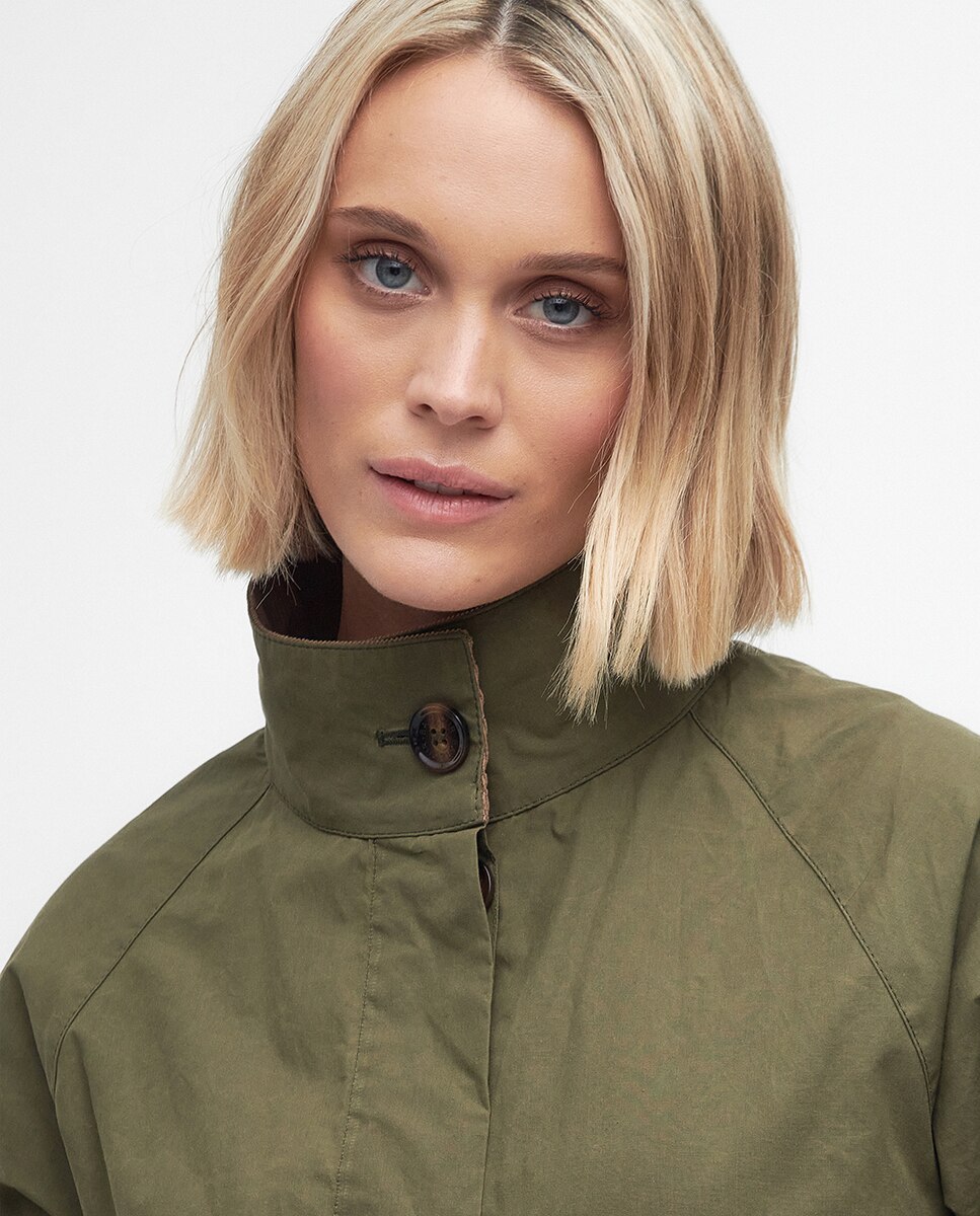 Chaqueta de mujer crowdon de barbour - Verde Verde-4