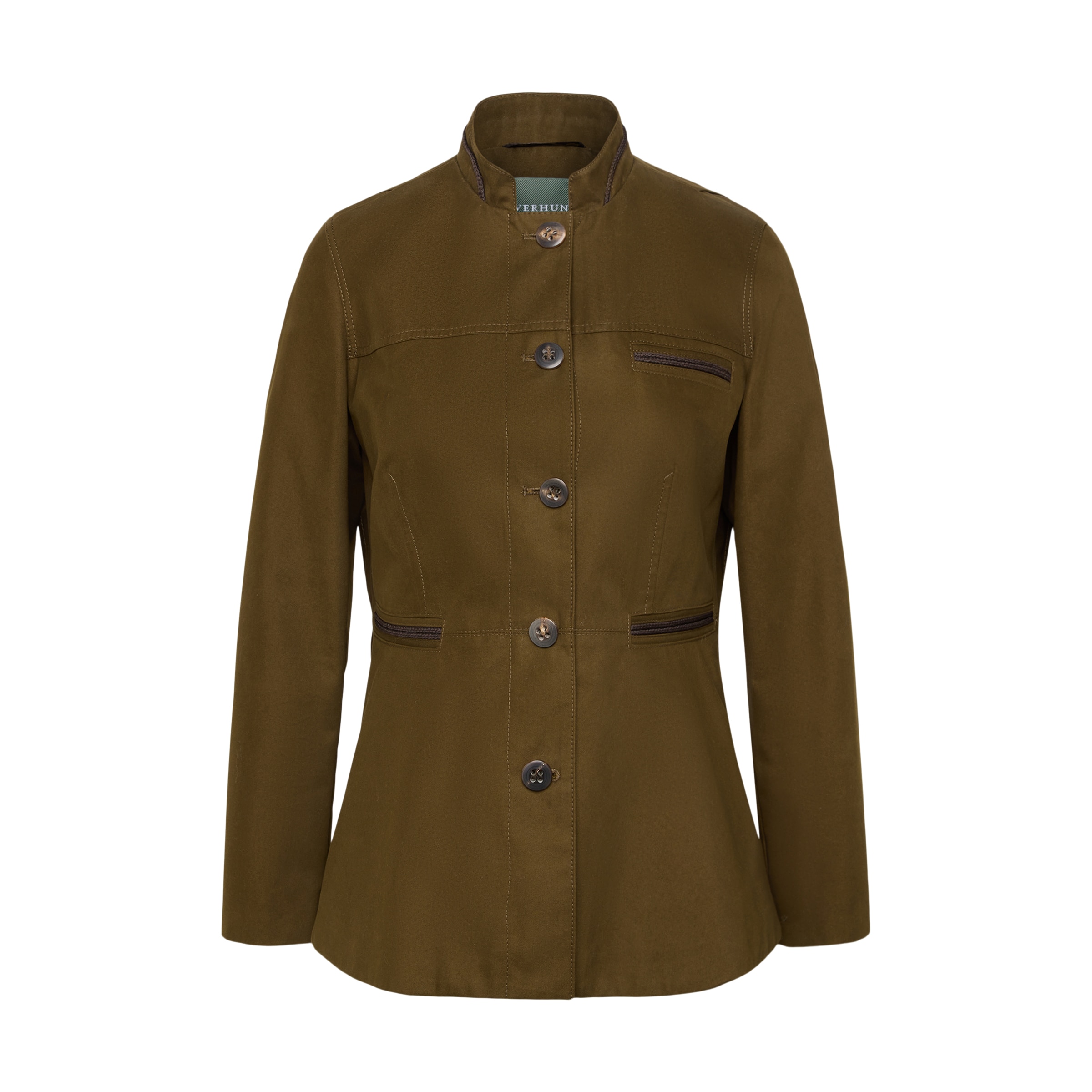Chaqueta Waterproof de mujer - Verde oscuro Verde oscuro-4