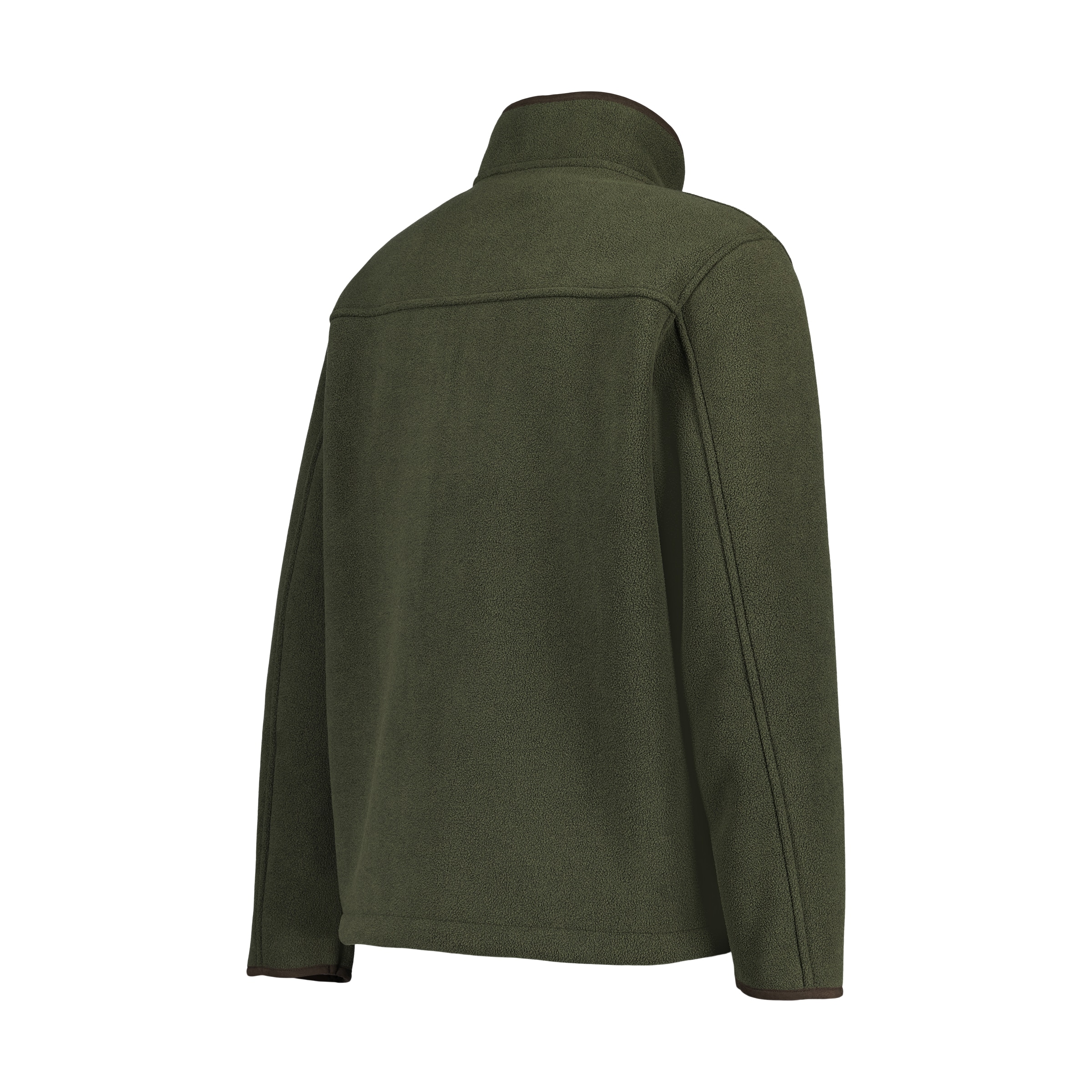 Blusão Top de Homem com Forro Polar Verde-militar-6