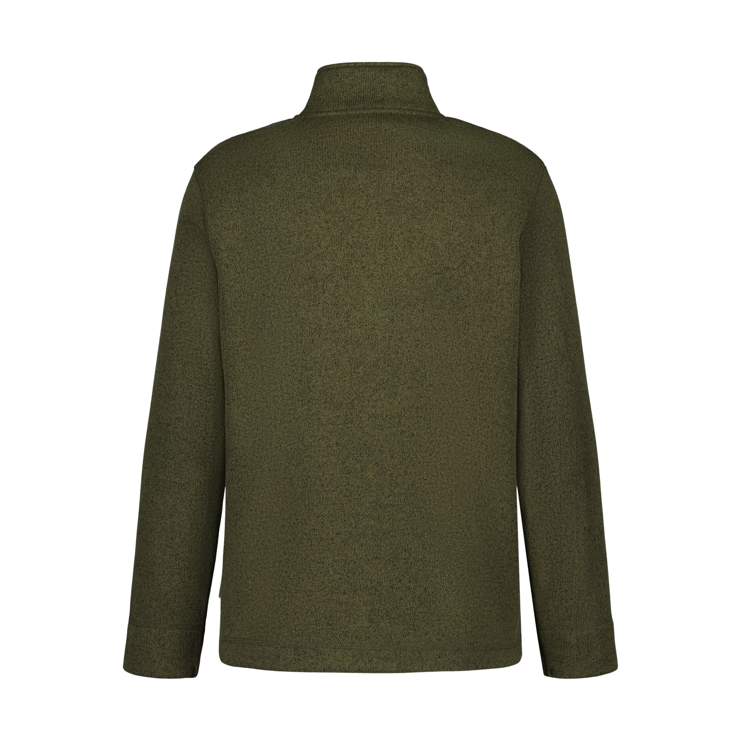 Blusão de Tricot e Forro Polar de Homem Caqui-6
