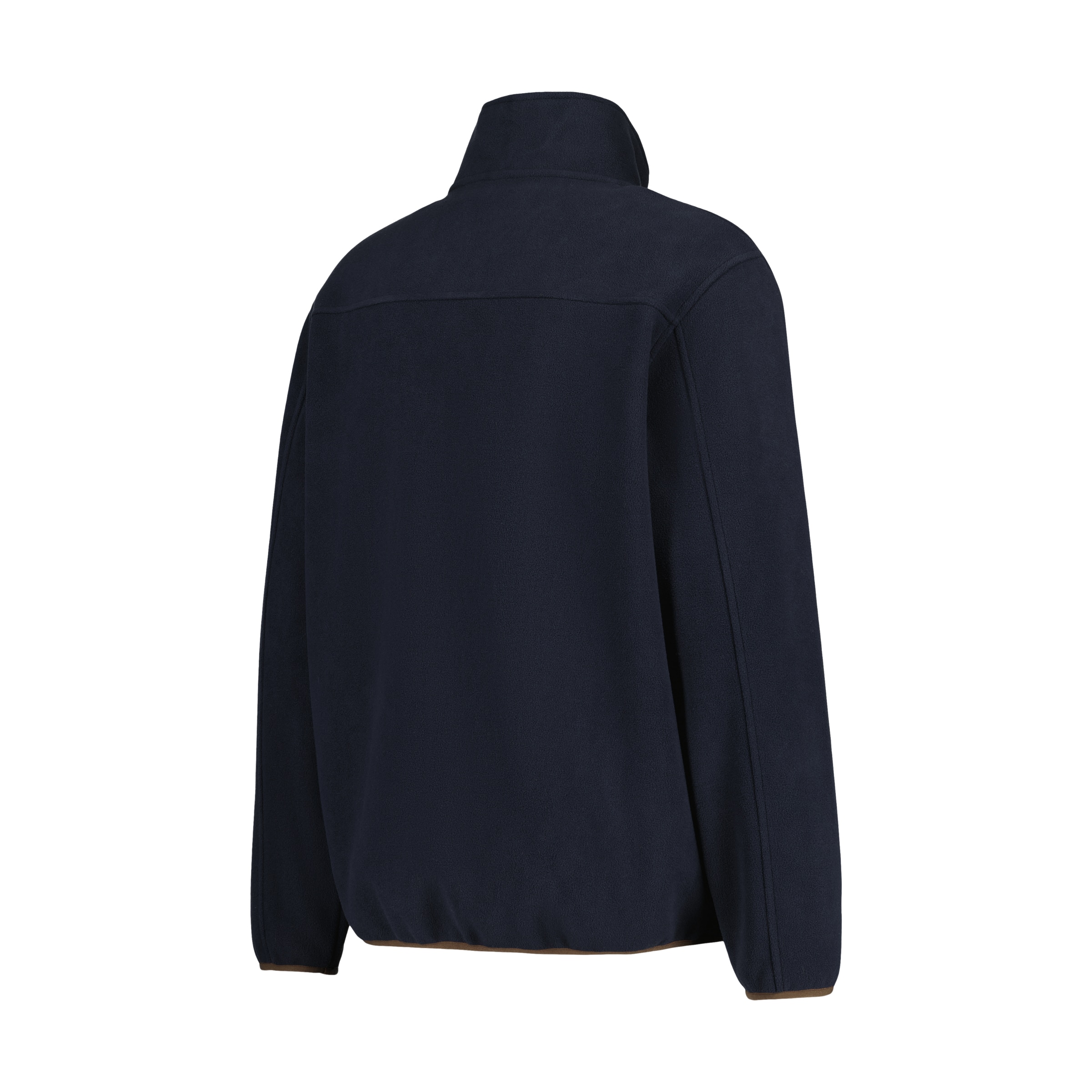 Blusão de Forro Polar Básico Azul-marinho-6