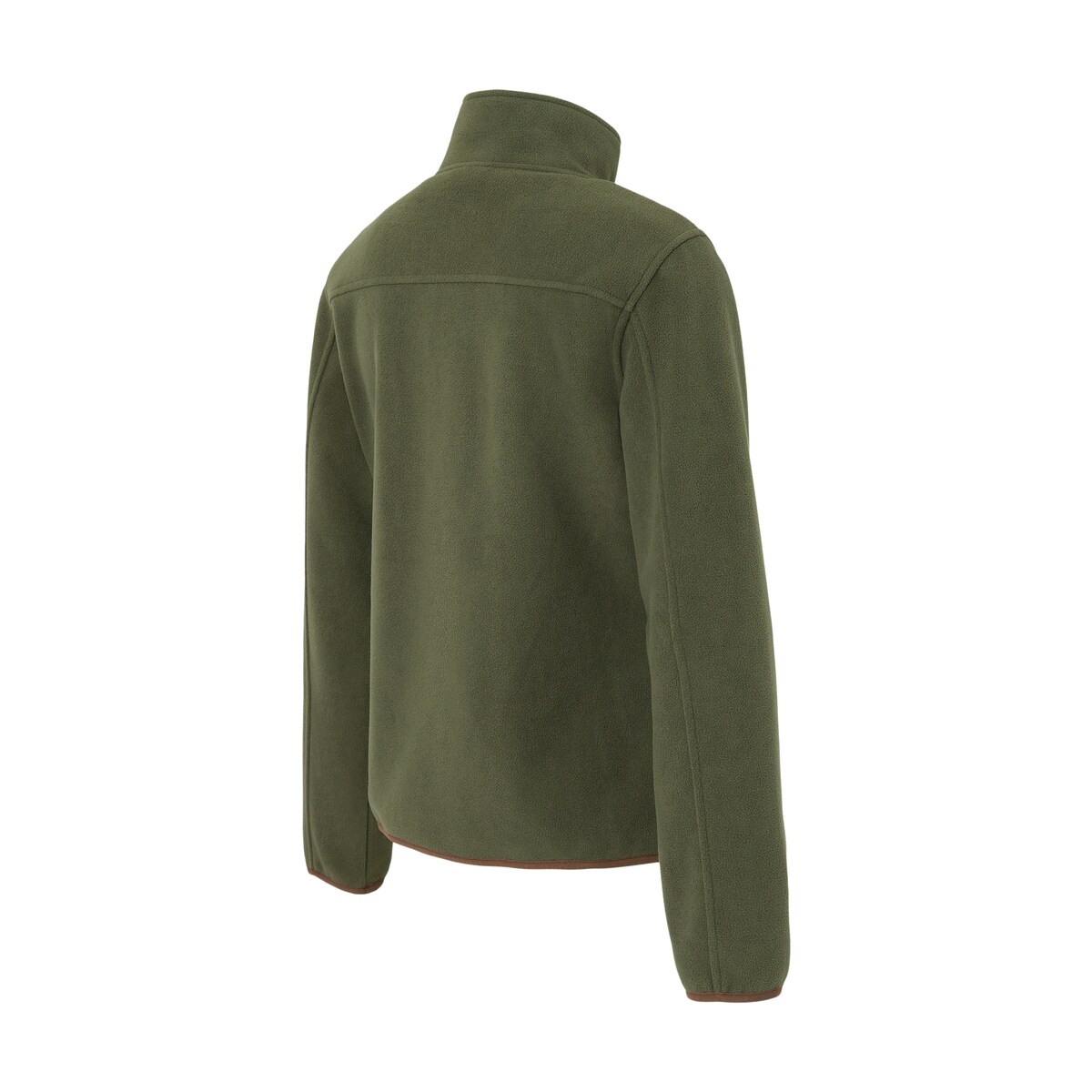 Blusão Básico de Mulher com Forro Polar Verde-6