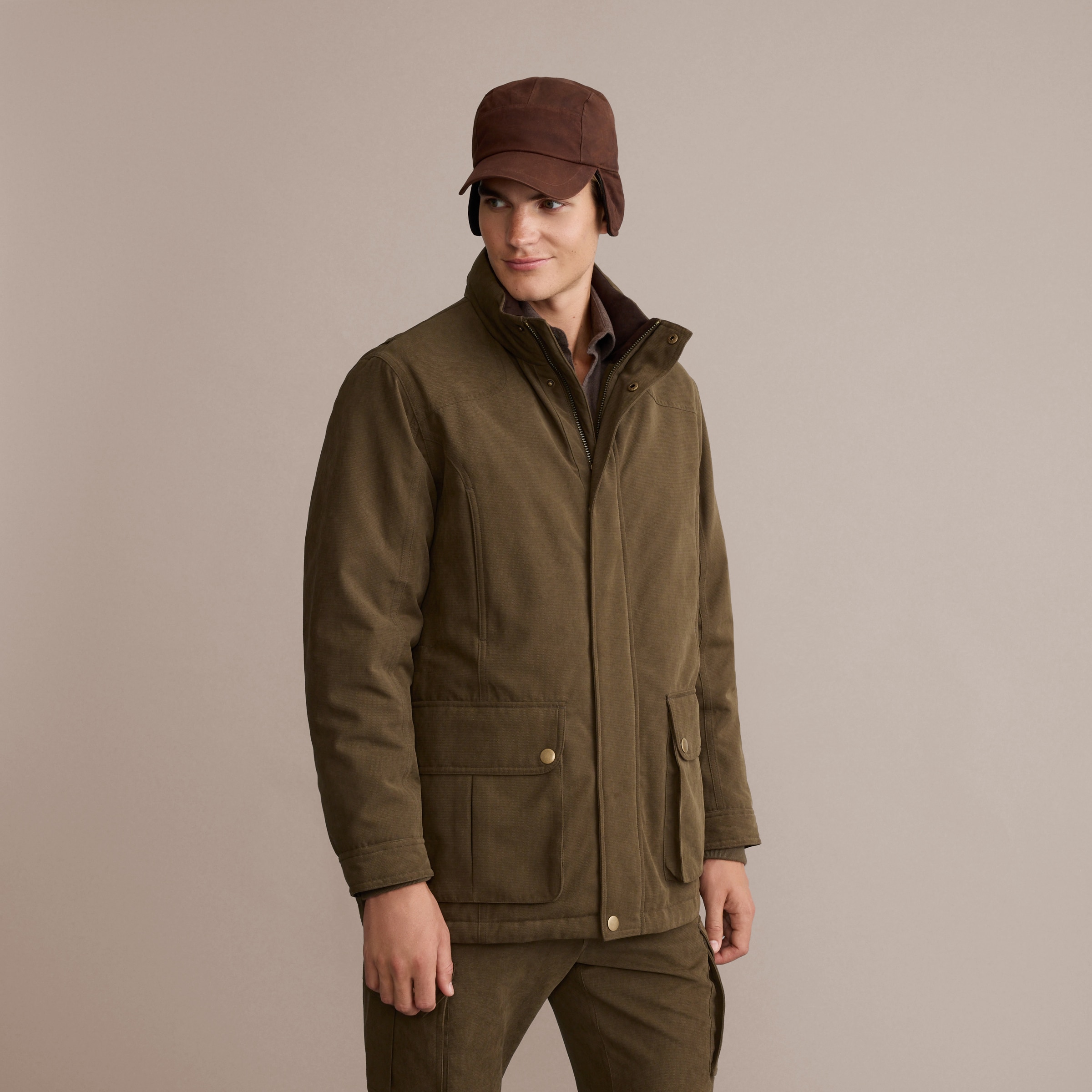 Casaco Técnico de Homem Cordura Verde-2