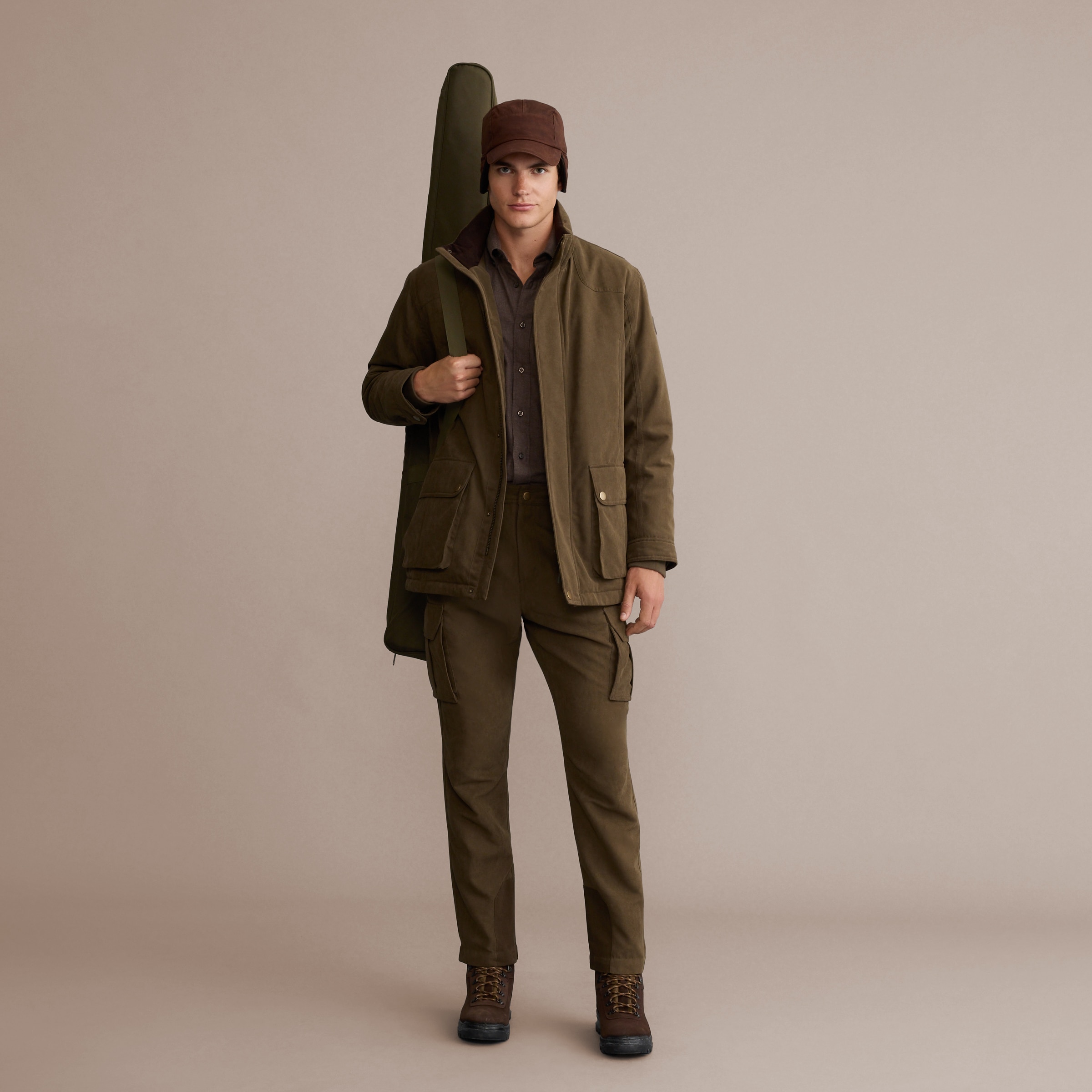 Casaco Técnico de Homem Cordura Verde-3