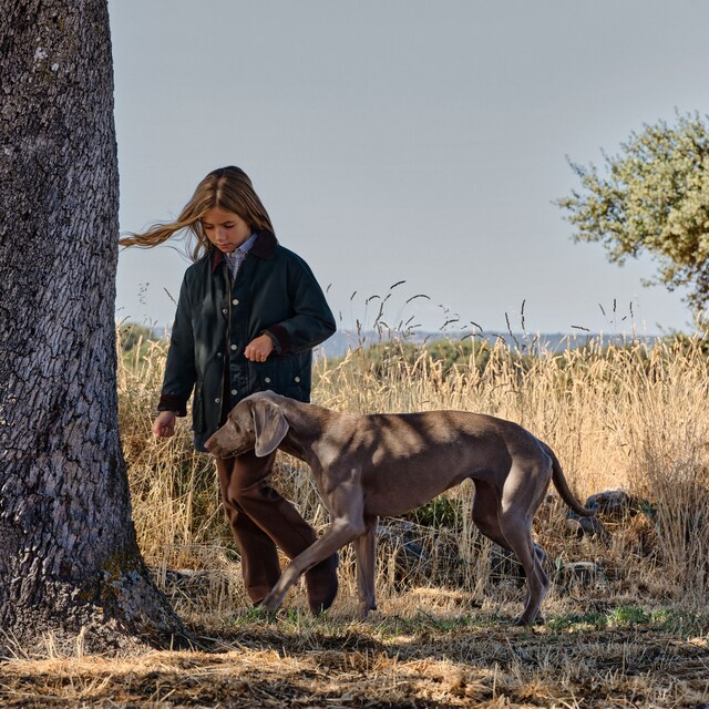 Imagen 0 de Abrigo encerado y acolchado de niño