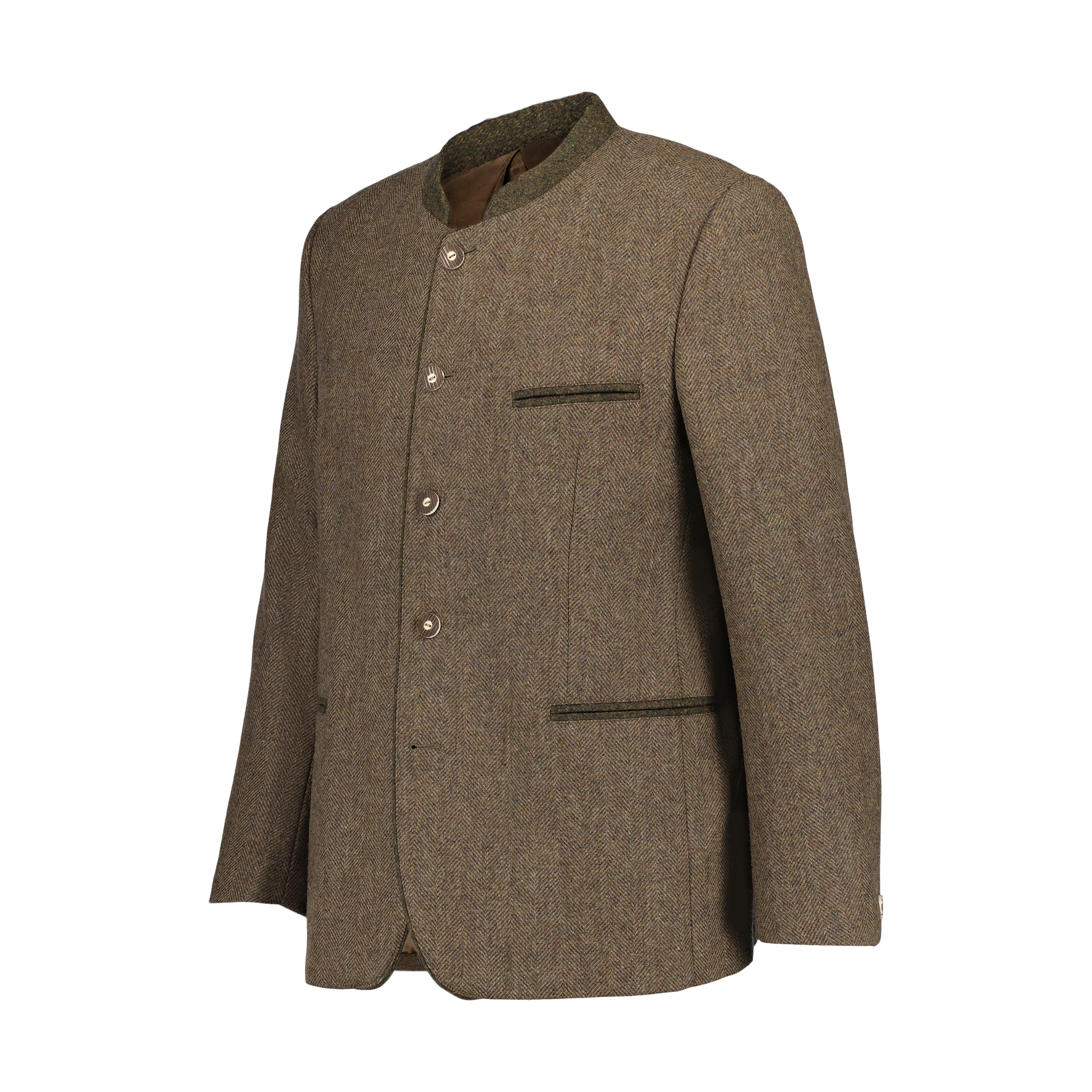 Casaco Austríaco de Homem Castanho-6