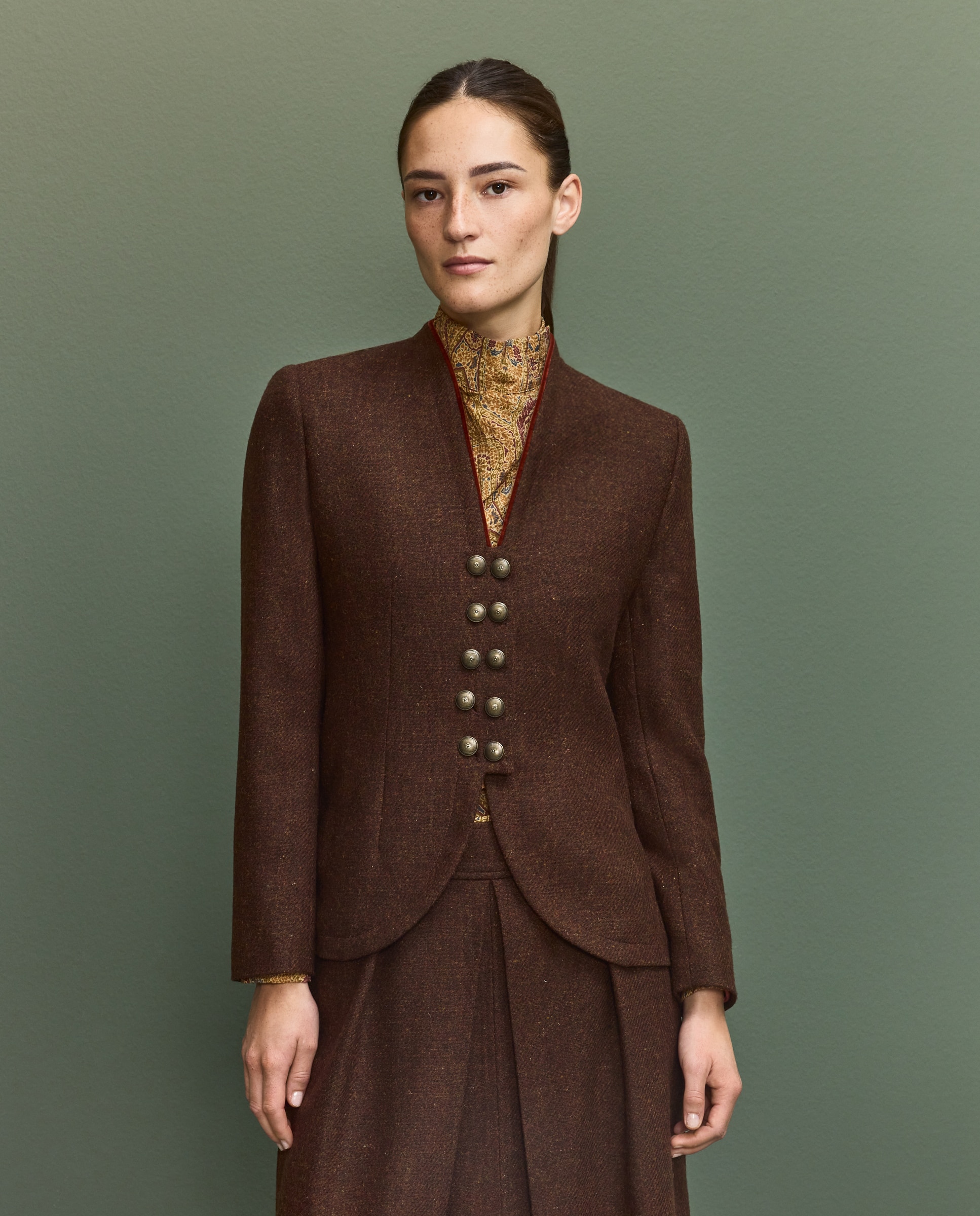 Verhunt Chaqueta Grace de mujer Granate