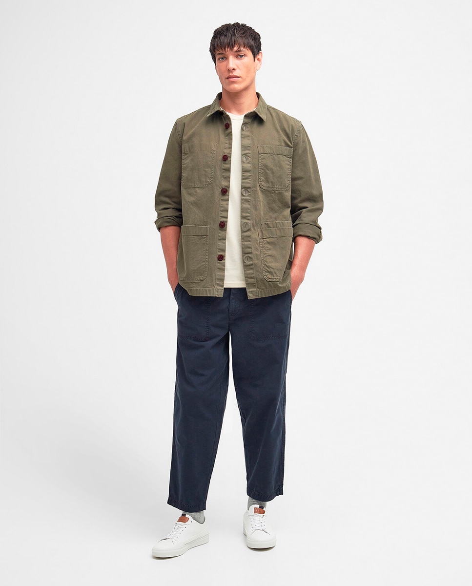 Imagen 5 de Camisa de hombre modelo chesterwood de barbour - Verde Verde