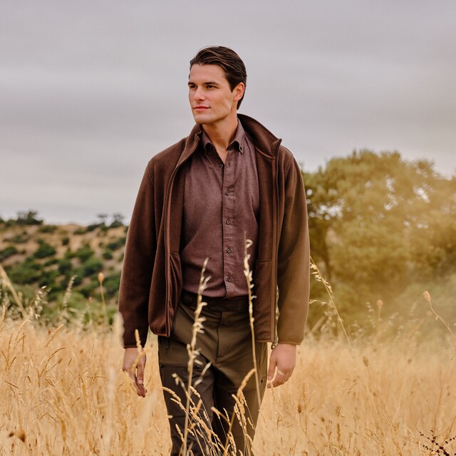 Imagen 0 de Camisa de hombre bolsillo down franela