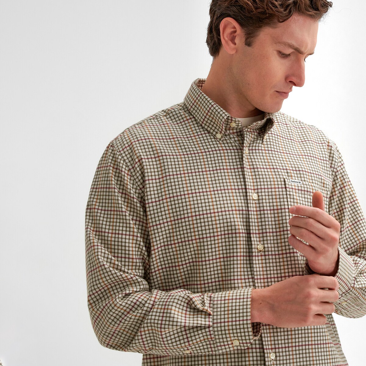 Casaco de Homem Henderson Regular Thermo Weaver Branco-3