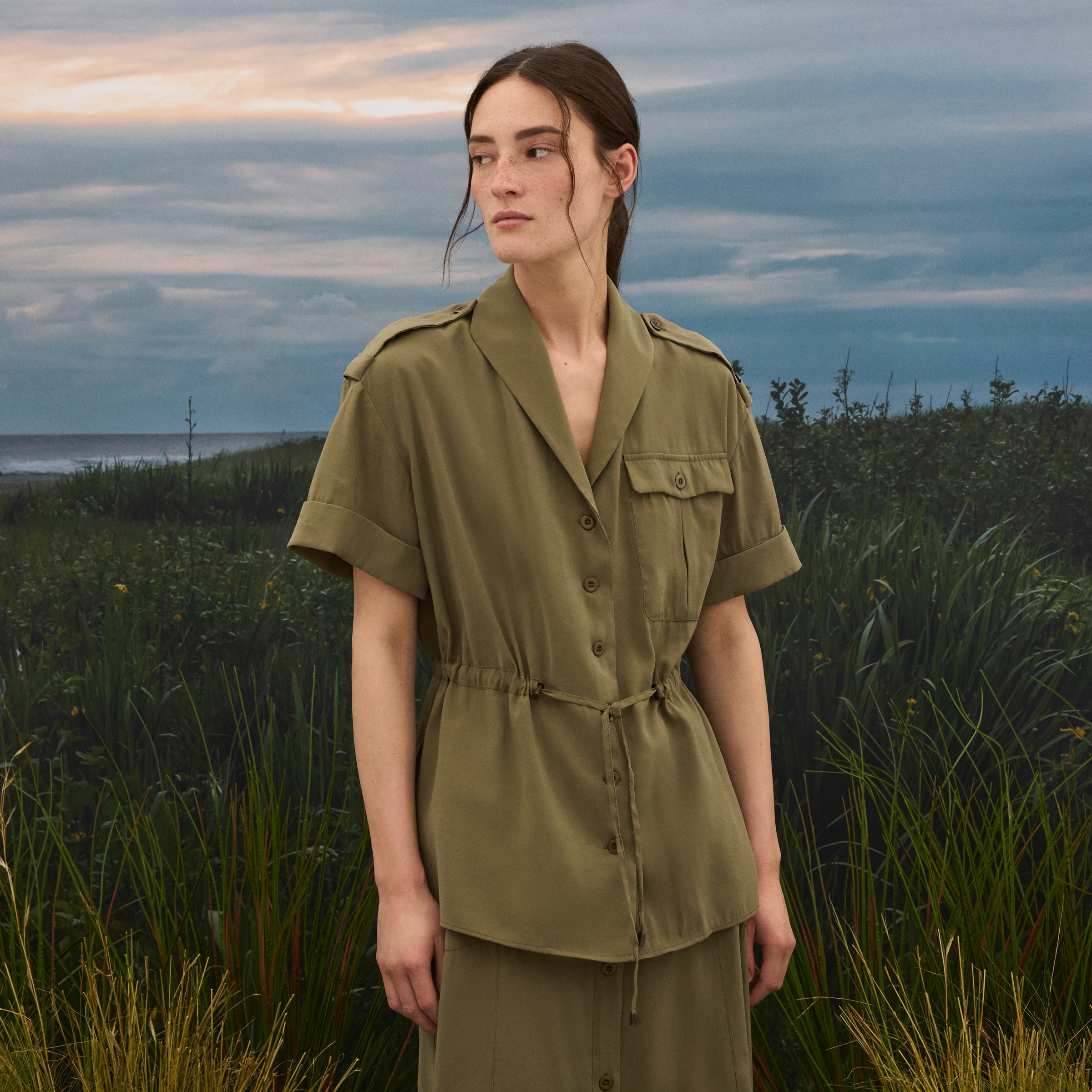 Imagem 0 de Camisa Safari de Mulher