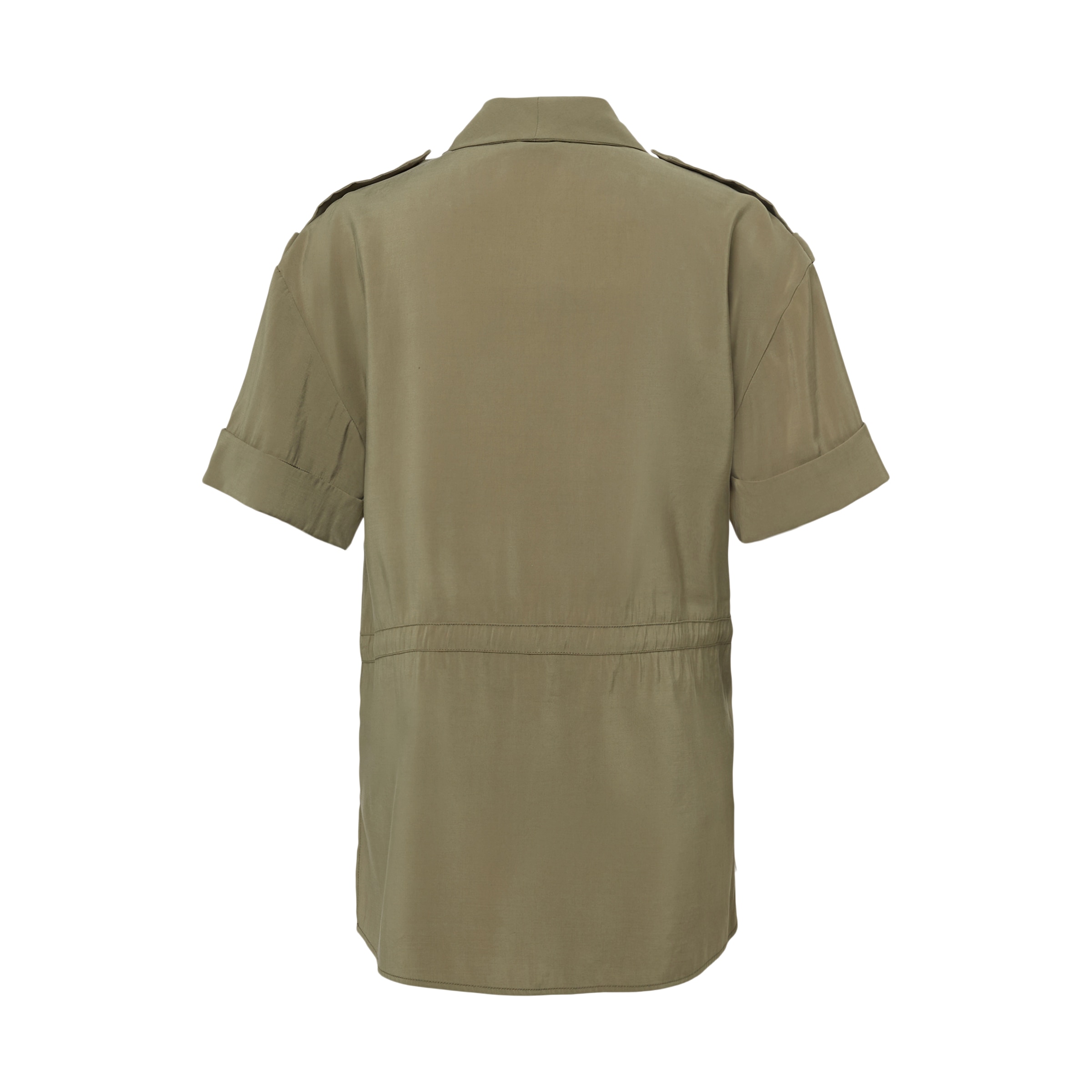 Camisa Safari de Mulher Verde-5