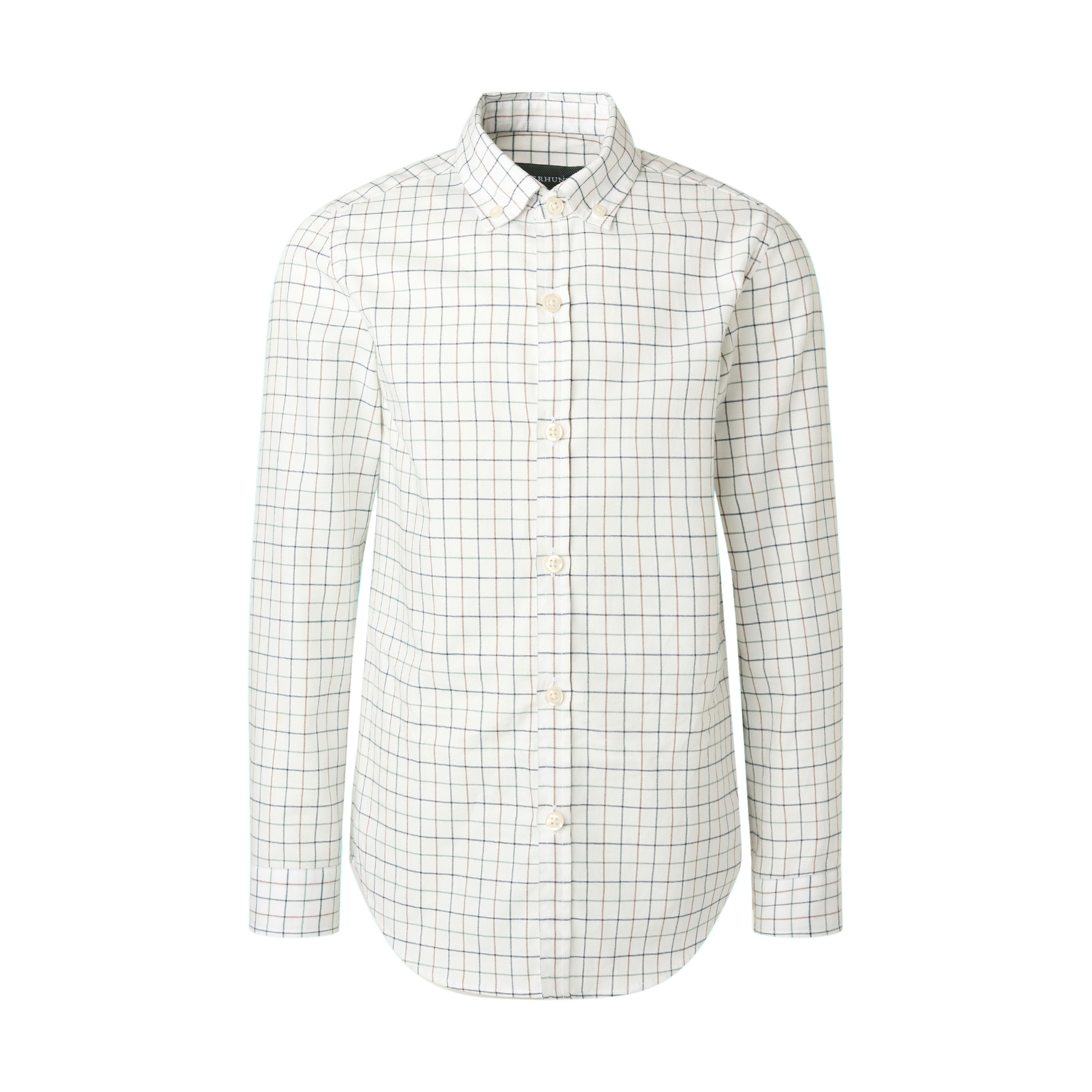 Camisa de Menino aos Quadrados Grandes com Fundo Claro Azul-5