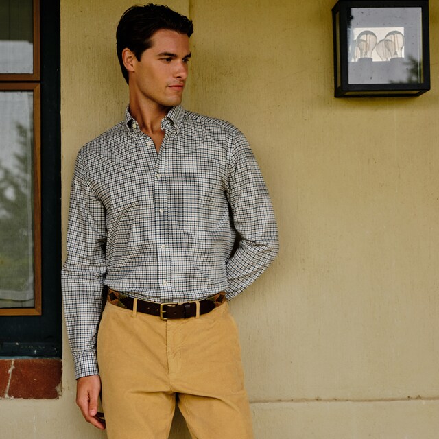 Imagem 0 de Camisa Multiquadrados para Homem