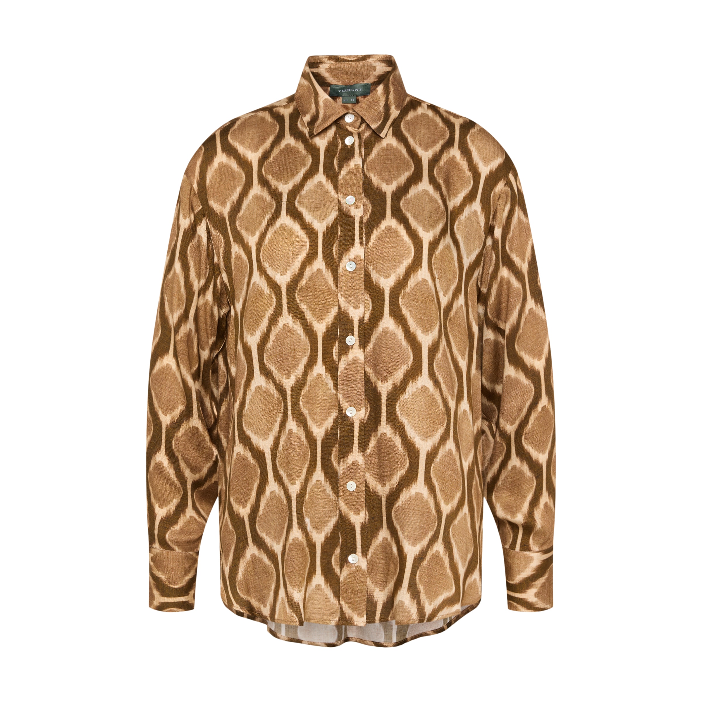 Camisa Cairo de Mulher Castanho-5