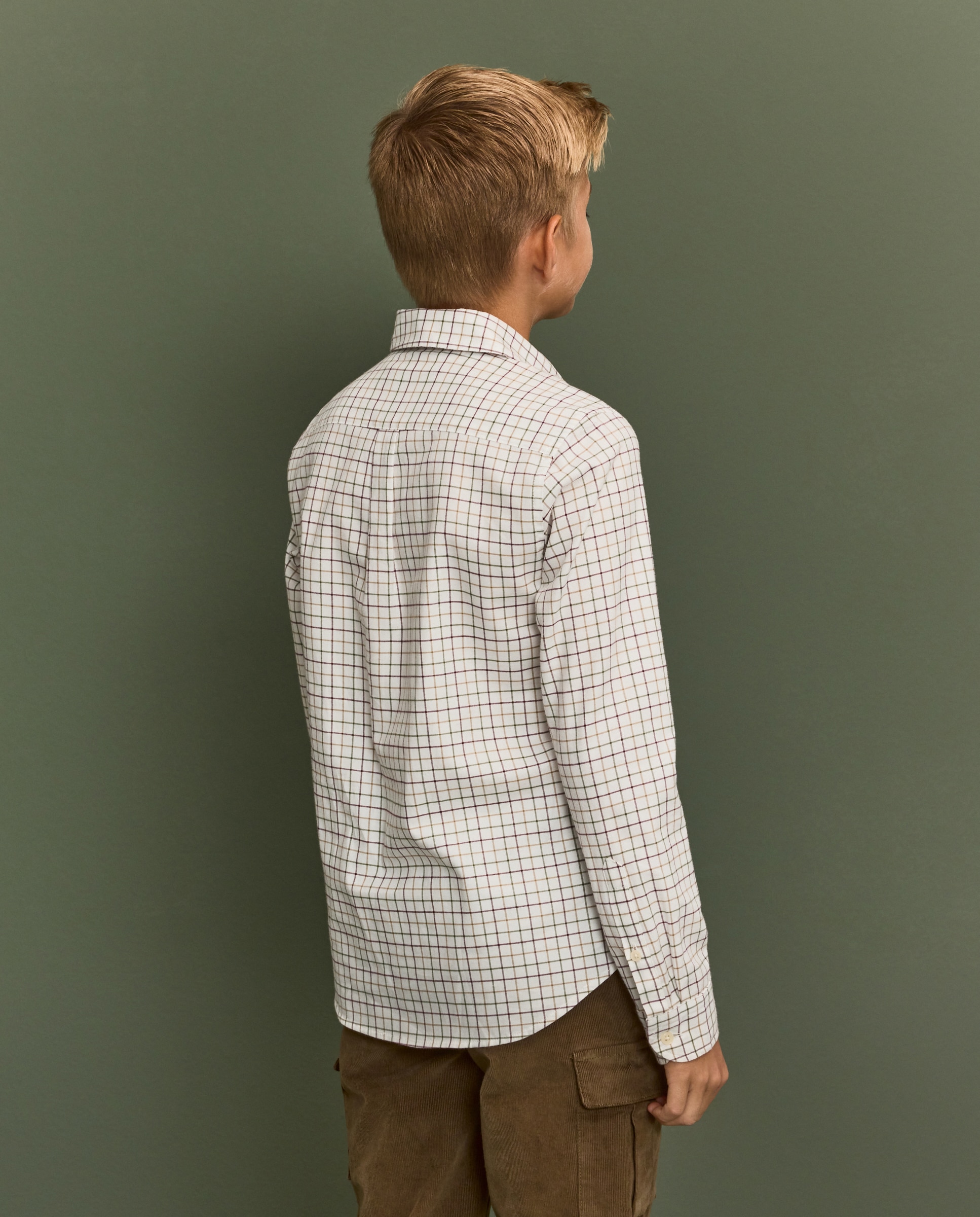 Camisa básica niño - Granate Granate-3