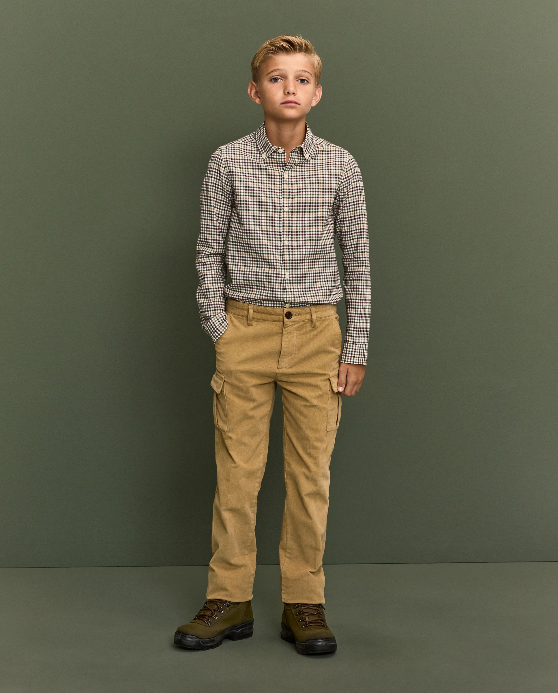 Camisa Básica de Menino Multicolor-2
