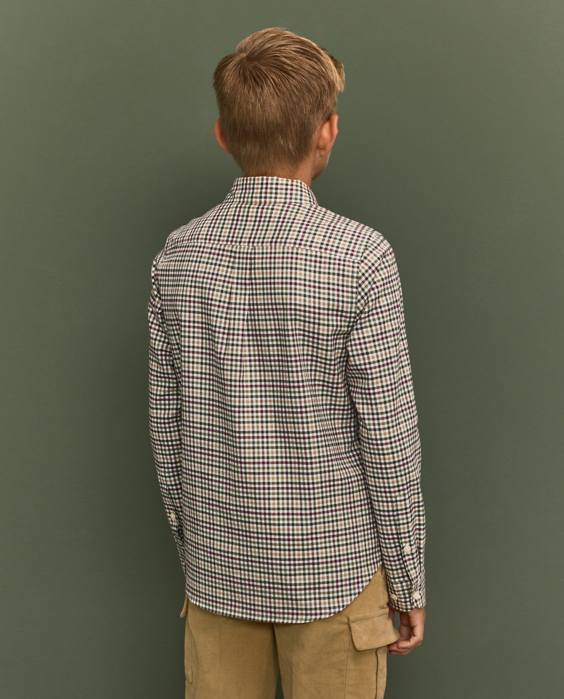 Camisa Básica de Menino Multicolor-3