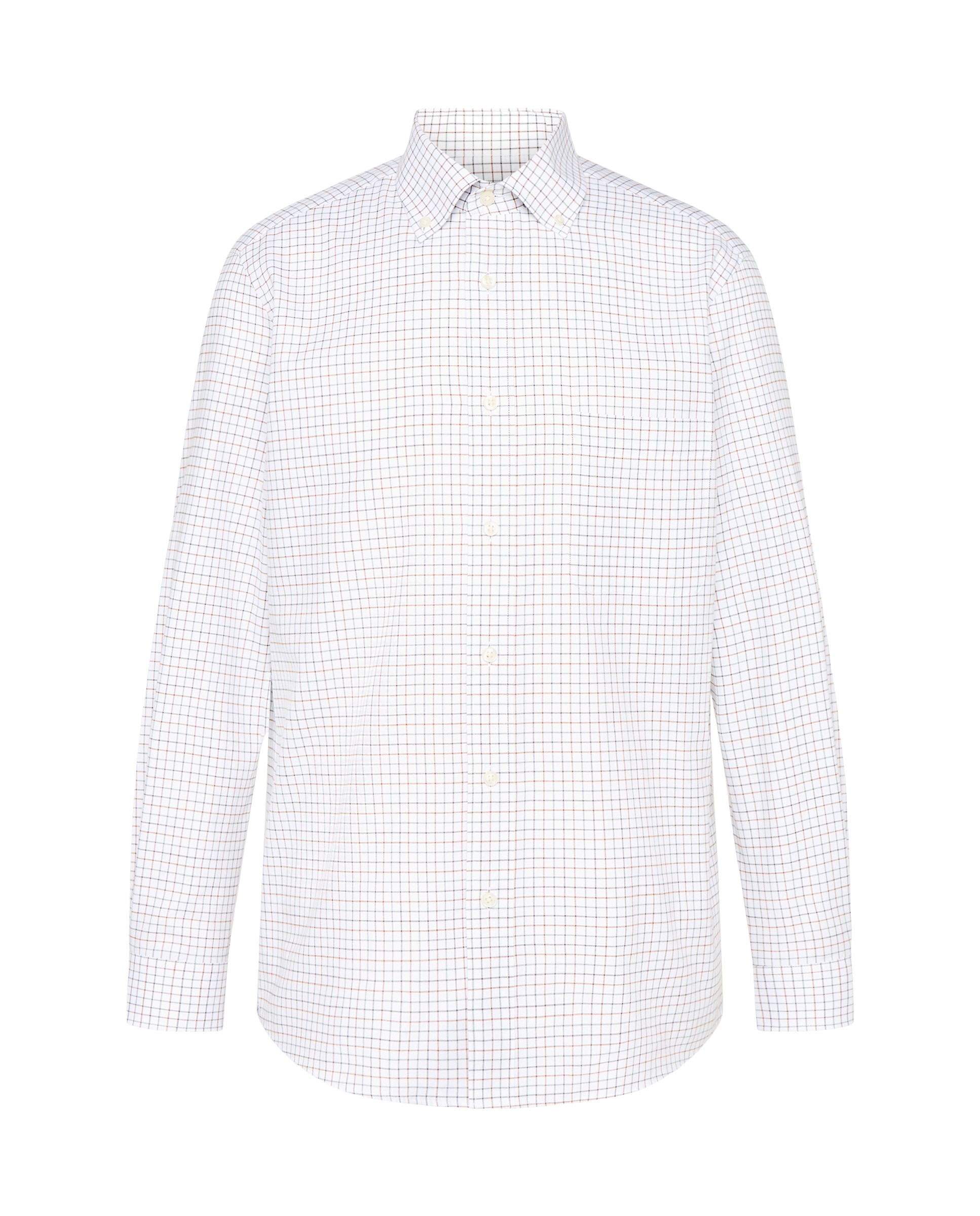 Camisa cuadro mediano hombre - Verde Verde-4