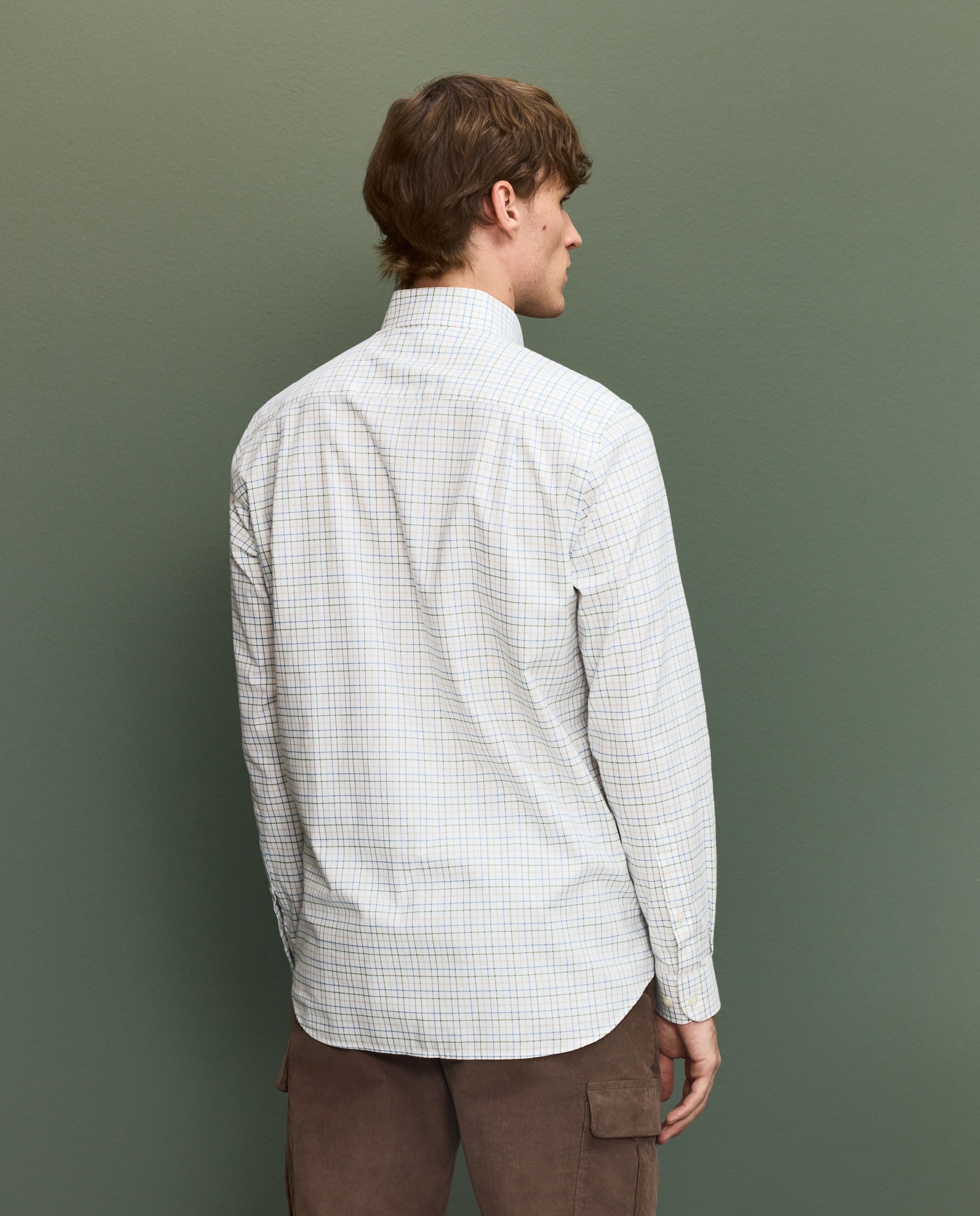 Camisa cuadro mediano hombre - Caldero Caldero-3