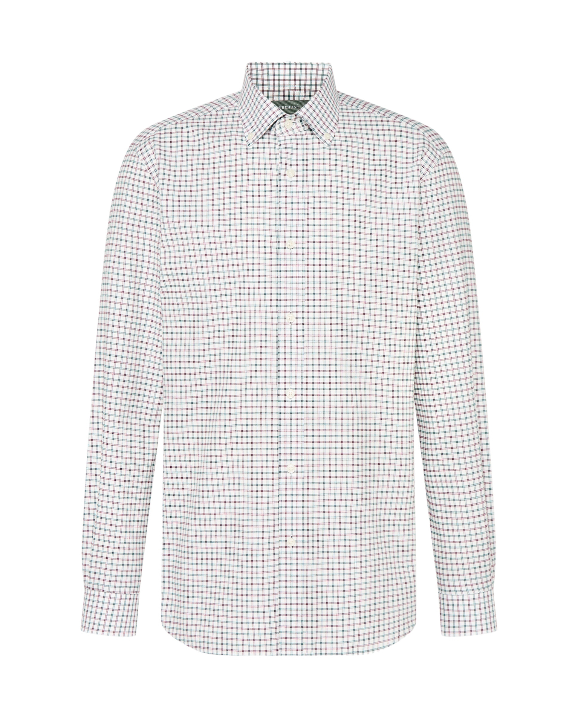 Camisa cuadro doble hombre - Azul Azul-4