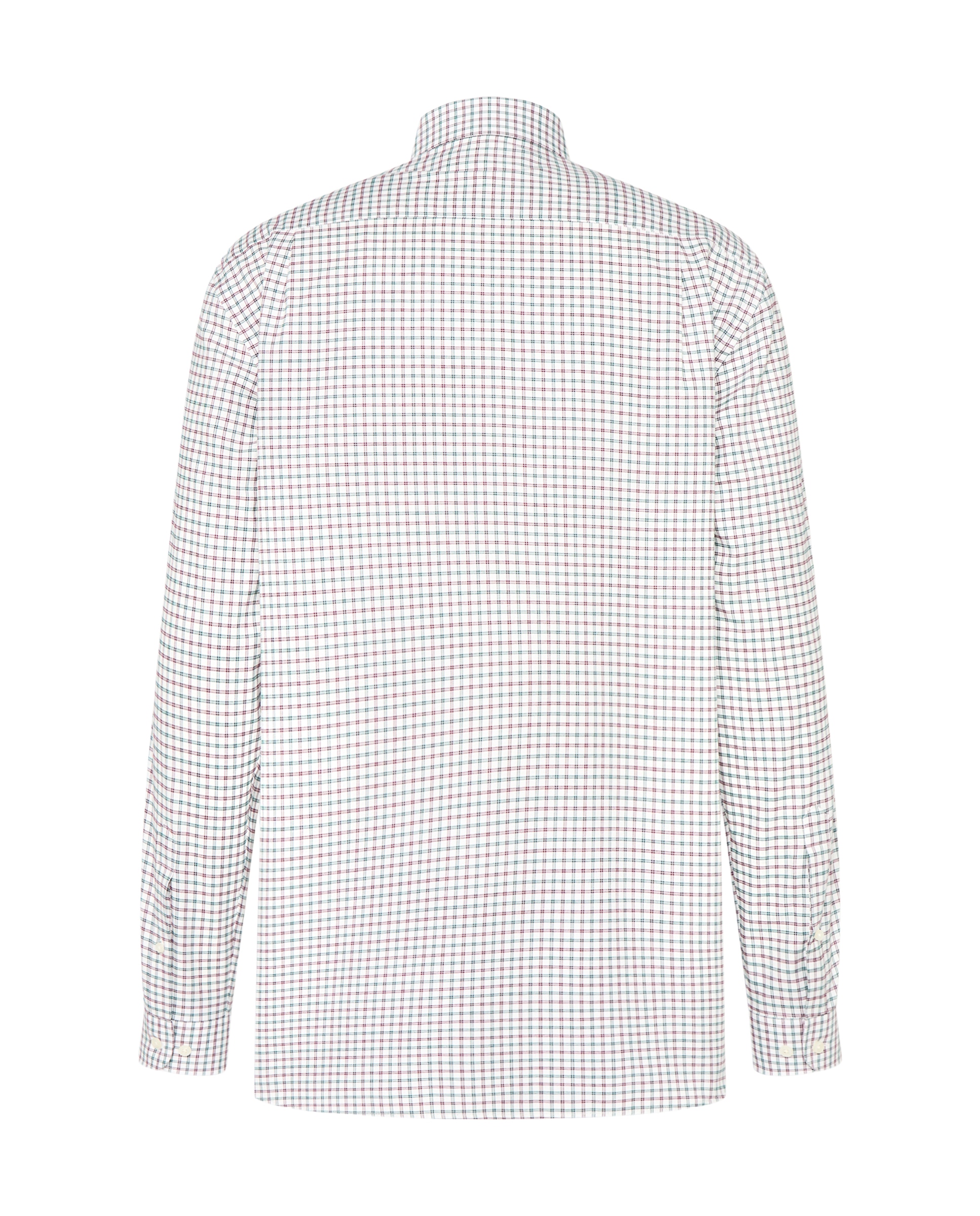 Camisa cuadro doble hombre - Azul Azul-5
