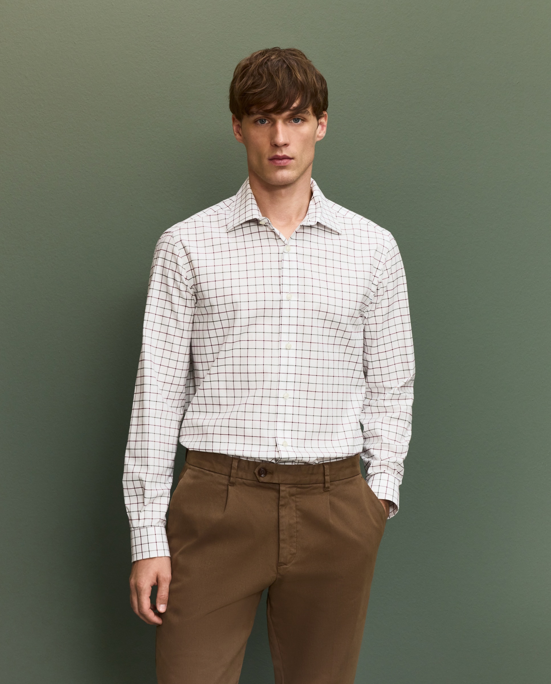 Camisa cuadro grande hombre - Fresa Fresa-1