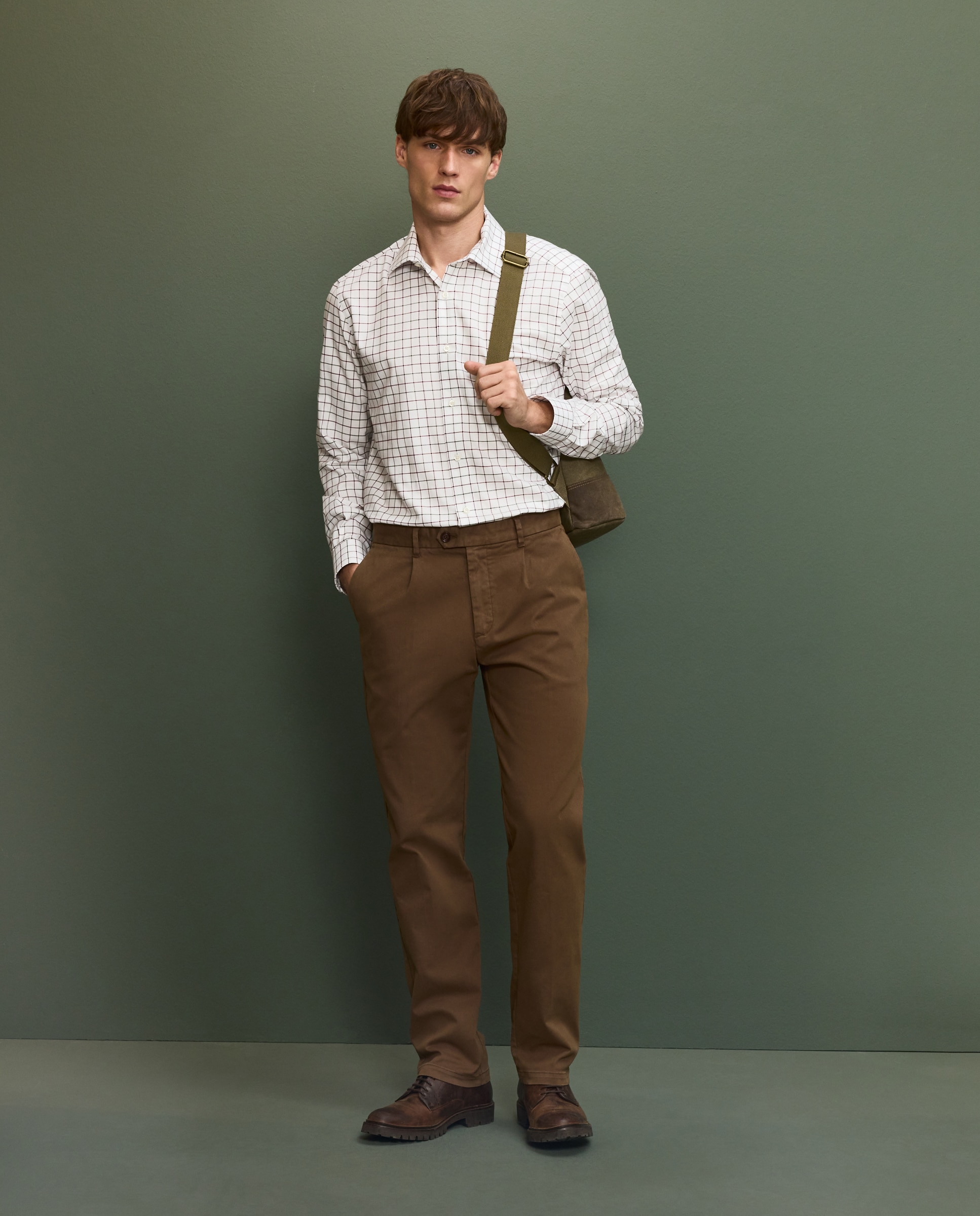 Camisa cuadro grande hombre - Fresa Fresa-2