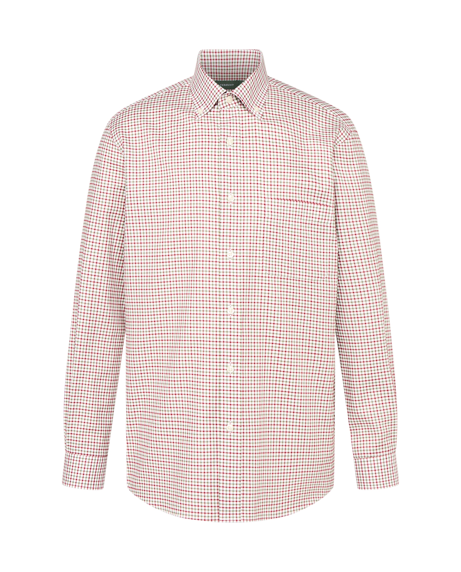 Camisa cuadro bicolor hombre - Granate Granate-4